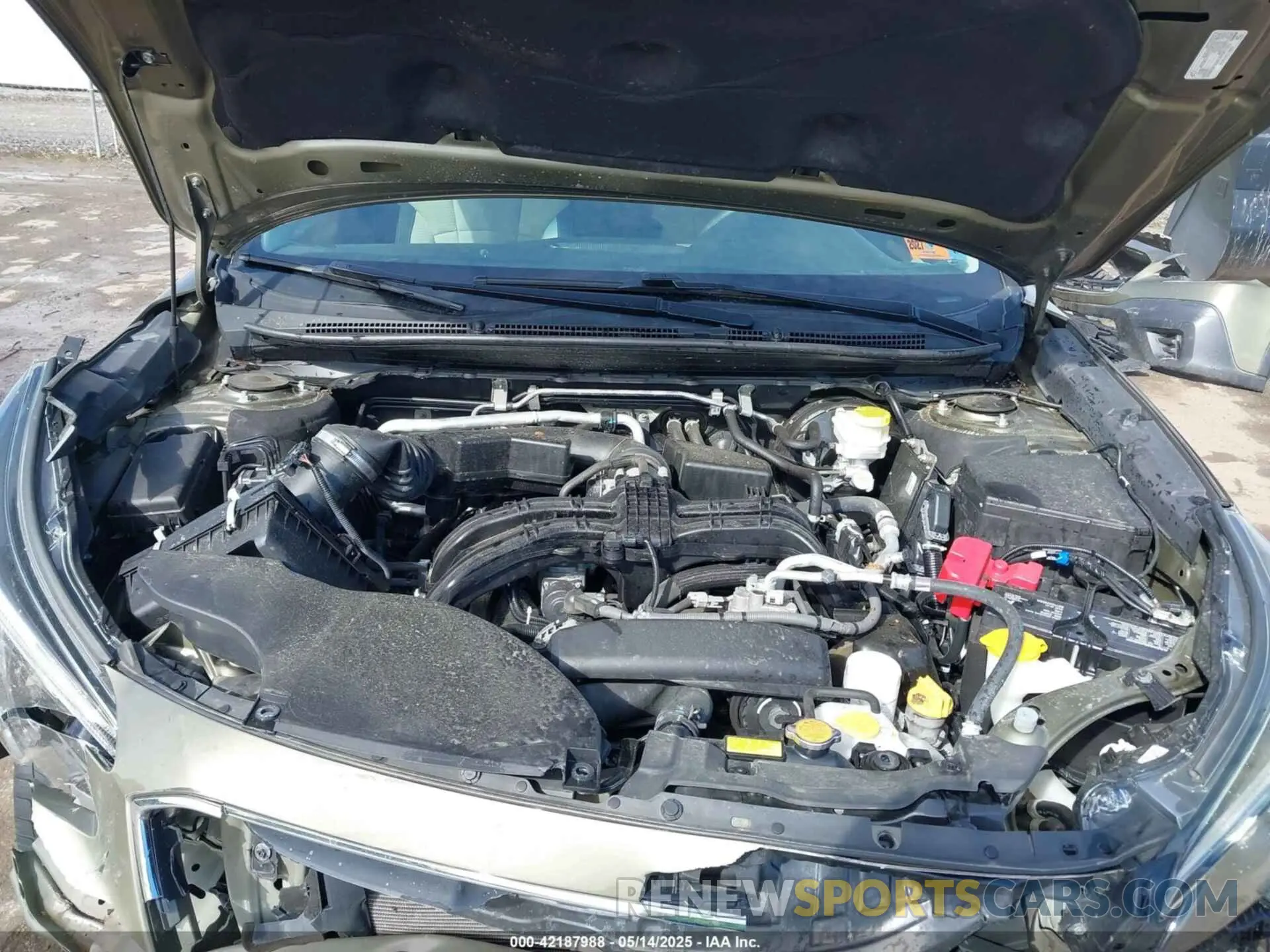 10 Фотография поврежденного автомобиля 4S4BTACC1L3224596 SUBARU OUTBACK 2020