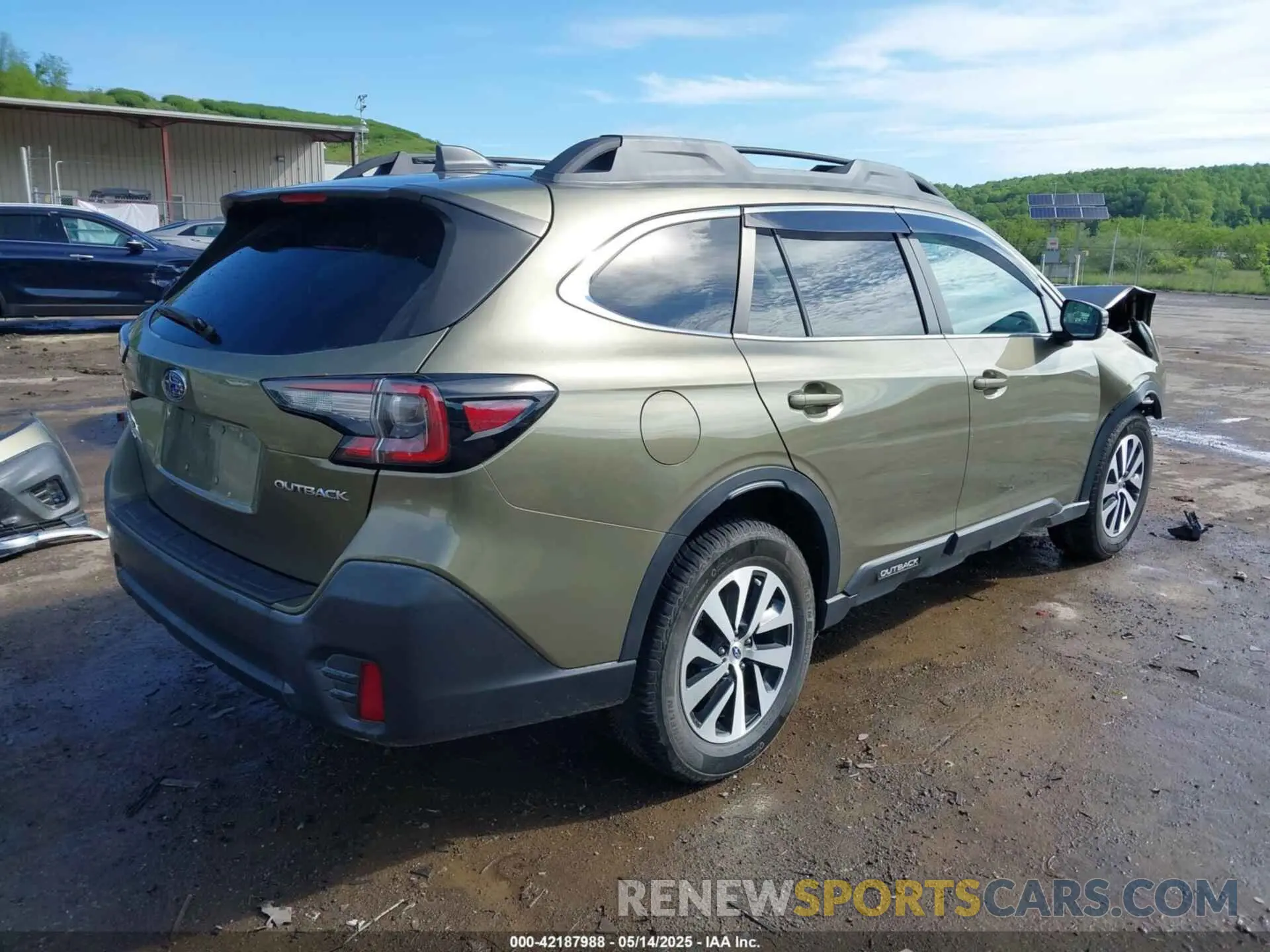 4 Фотография поврежденного автомобиля 4S4BTACC1L3224596 SUBARU OUTBACK 2020