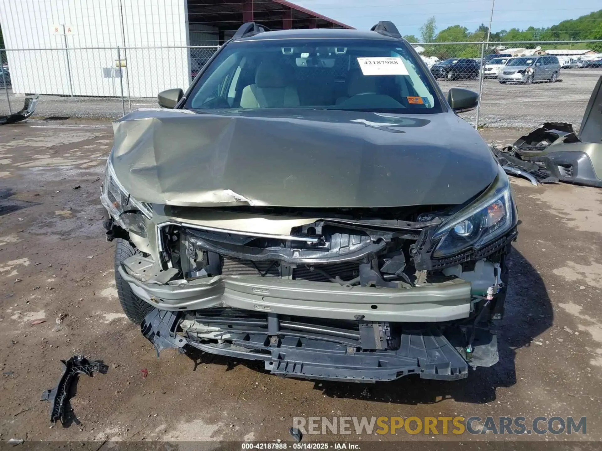 6 Фотография поврежденного автомобиля 4S4BTACC1L3224596 SUBARU OUTBACK 2020