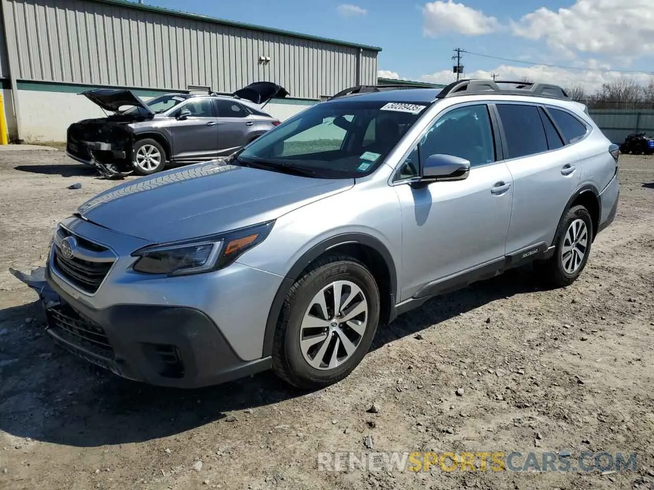 1 Фотография поврежденного автомобиля 4S4BTACC1L3229989 SUBARU OUTBACK 2020