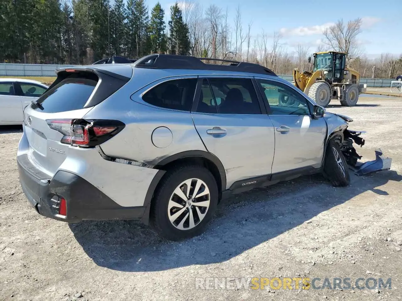 3 Фотография поврежденного автомобиля 4S4BTACC1L3229989 SUBARU OUTBACK 2020