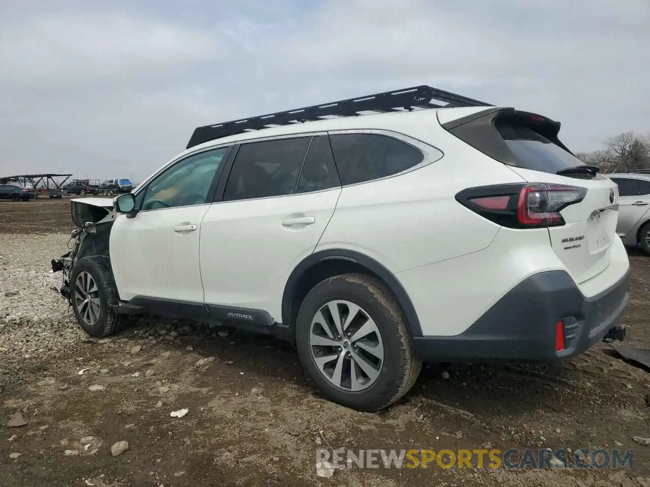 2 Photograph of a damaged car 4S4BTACC2L3161167 SUBARU OUTBACK 2020