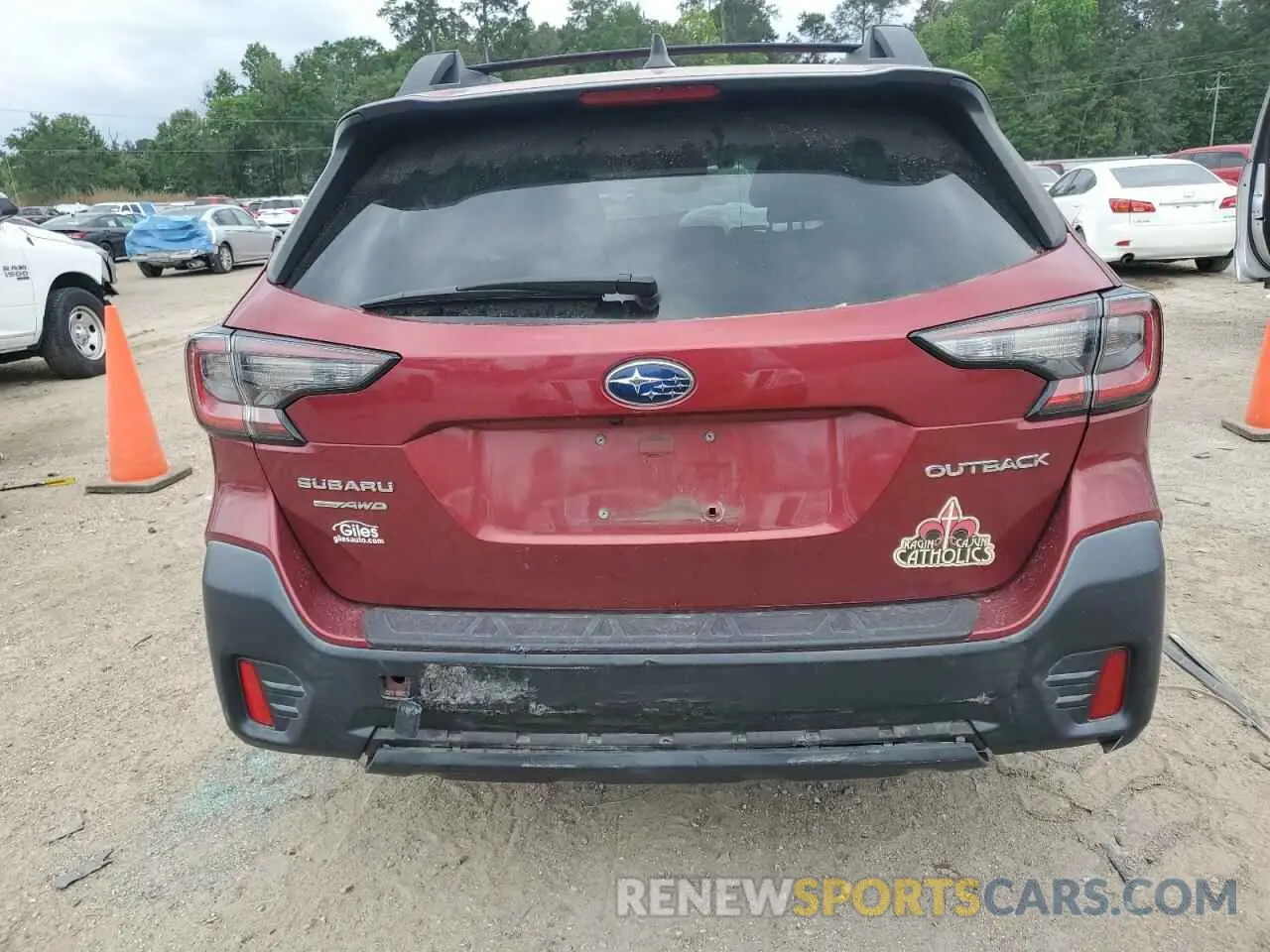6 Photograph of a damaged car 4S4BTACC2L3212117 SUBARU OUTBACK 2020
