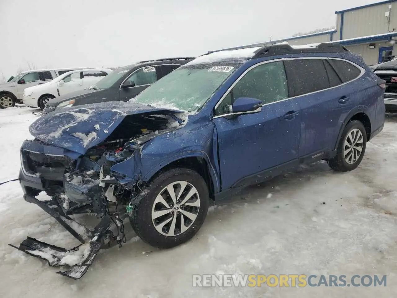 1 Photograph of a damaged car 4S4BTACC4L3111452 SUBARU OUTBACK 2020