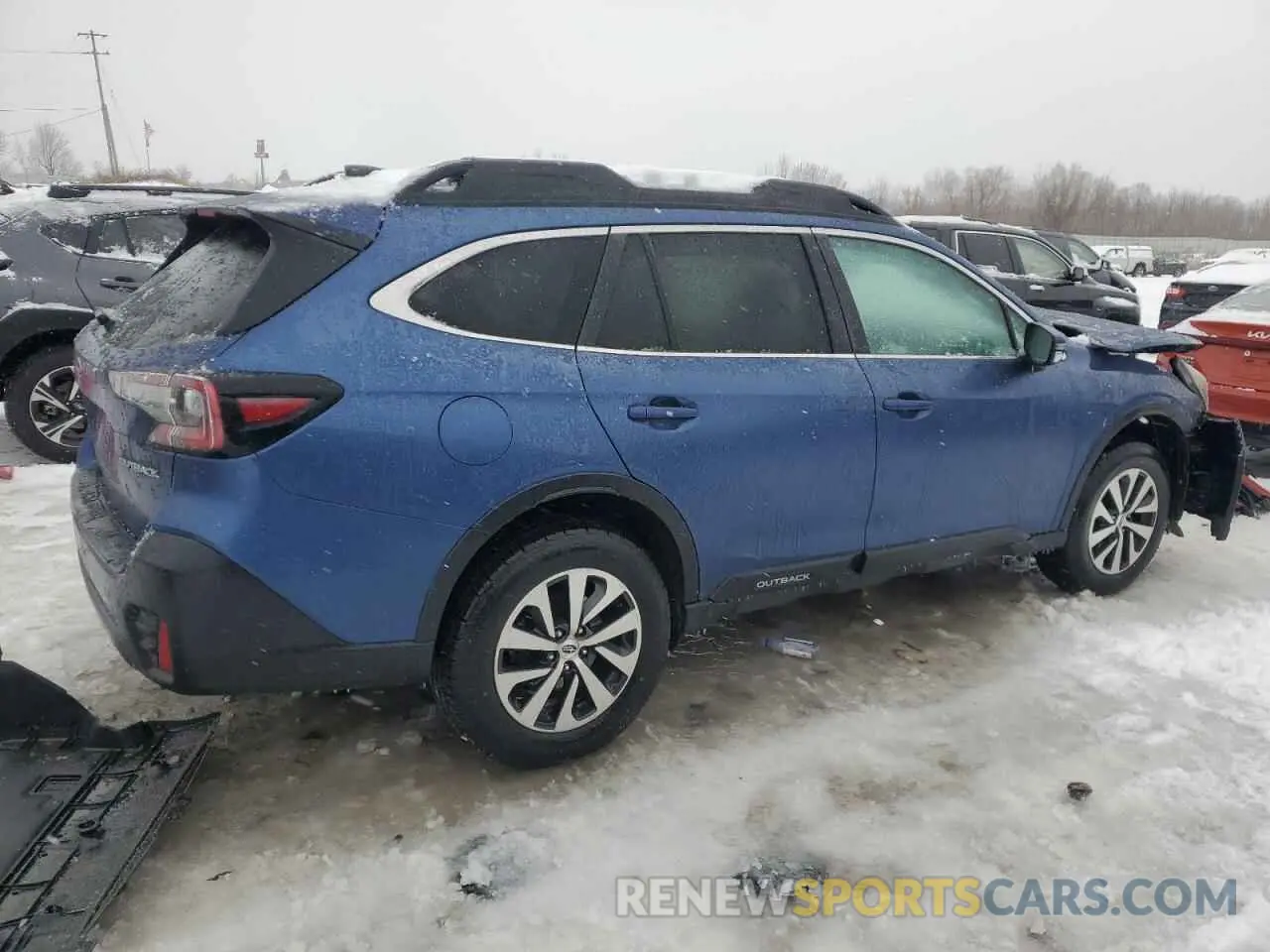 3 Photograph of a damaged car 4S4BTACC4L3111452 SUBARU OUTBACK 2020