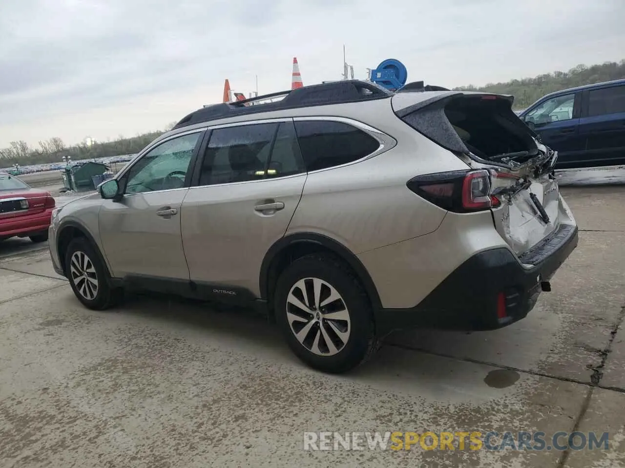 2 Фотография поврежденного автомобиля 4S4BTACC4L3243787 SUBARU OUTBACK 2020
