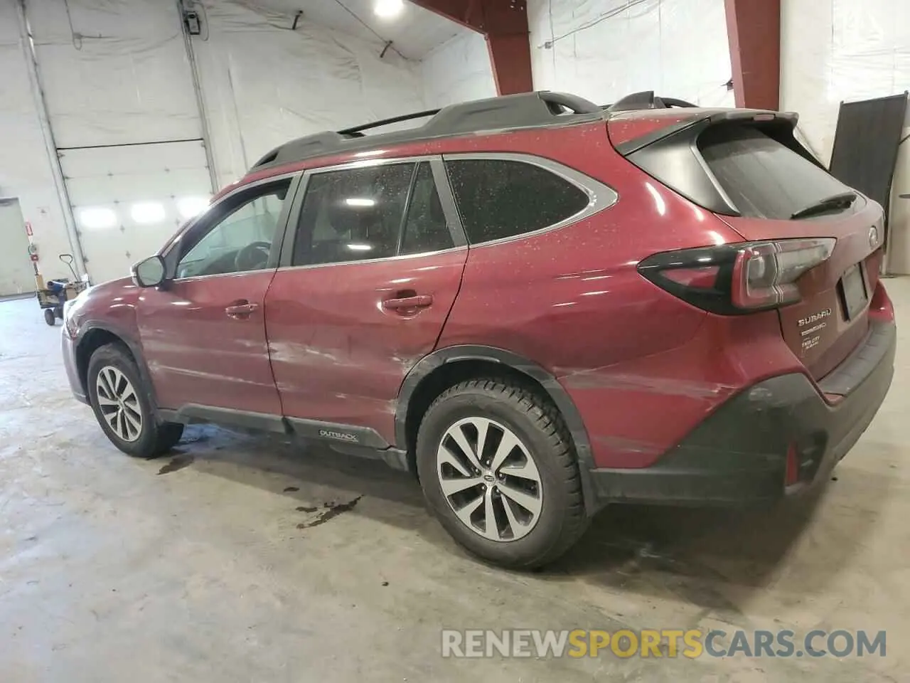 2 Photograph of a damaged car 4S4BTACC5L3251509 SUBARU OUTBACK 2020