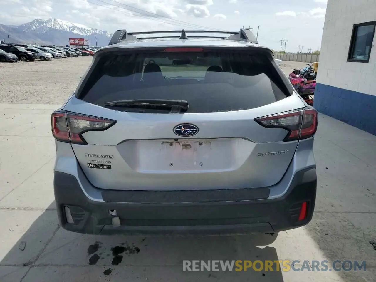 6 Фотография поврежденного автомобиля 4S4BTACC6L3266634 SUBARU OUTBACK 2020