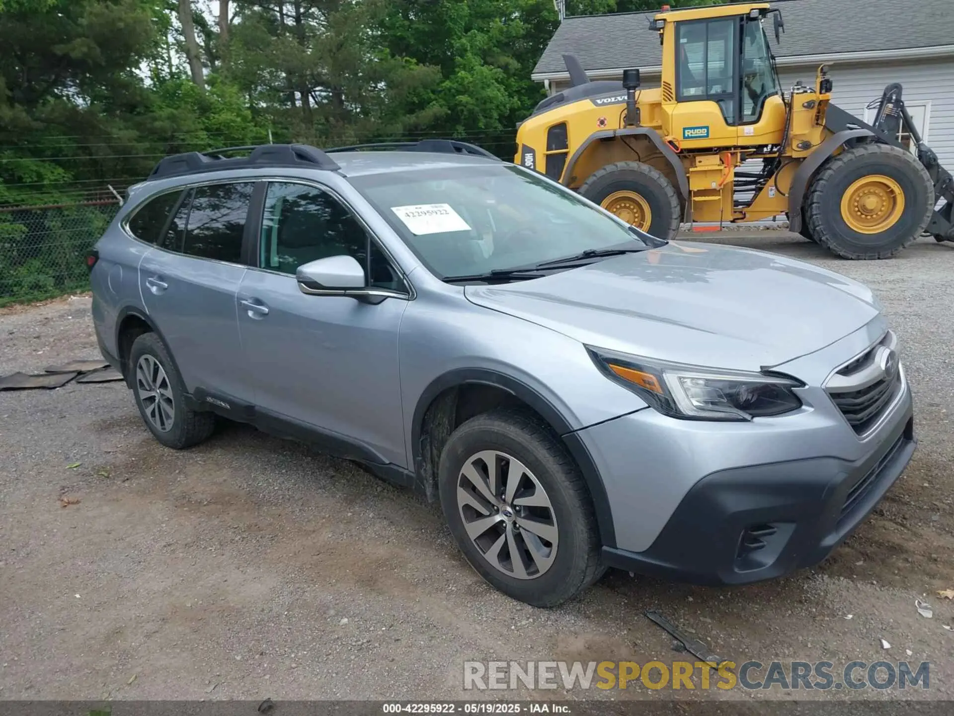 1 Photograph of a damaged car 4S4BTACC8L3230881 SUBARU OUTBACK 2020