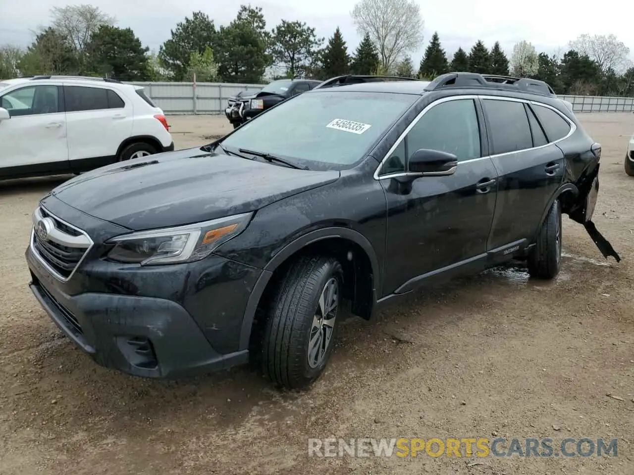1 Photograph of a damaged car 4S4BTACC8L3244036 SUBARU OUTBACK 2020