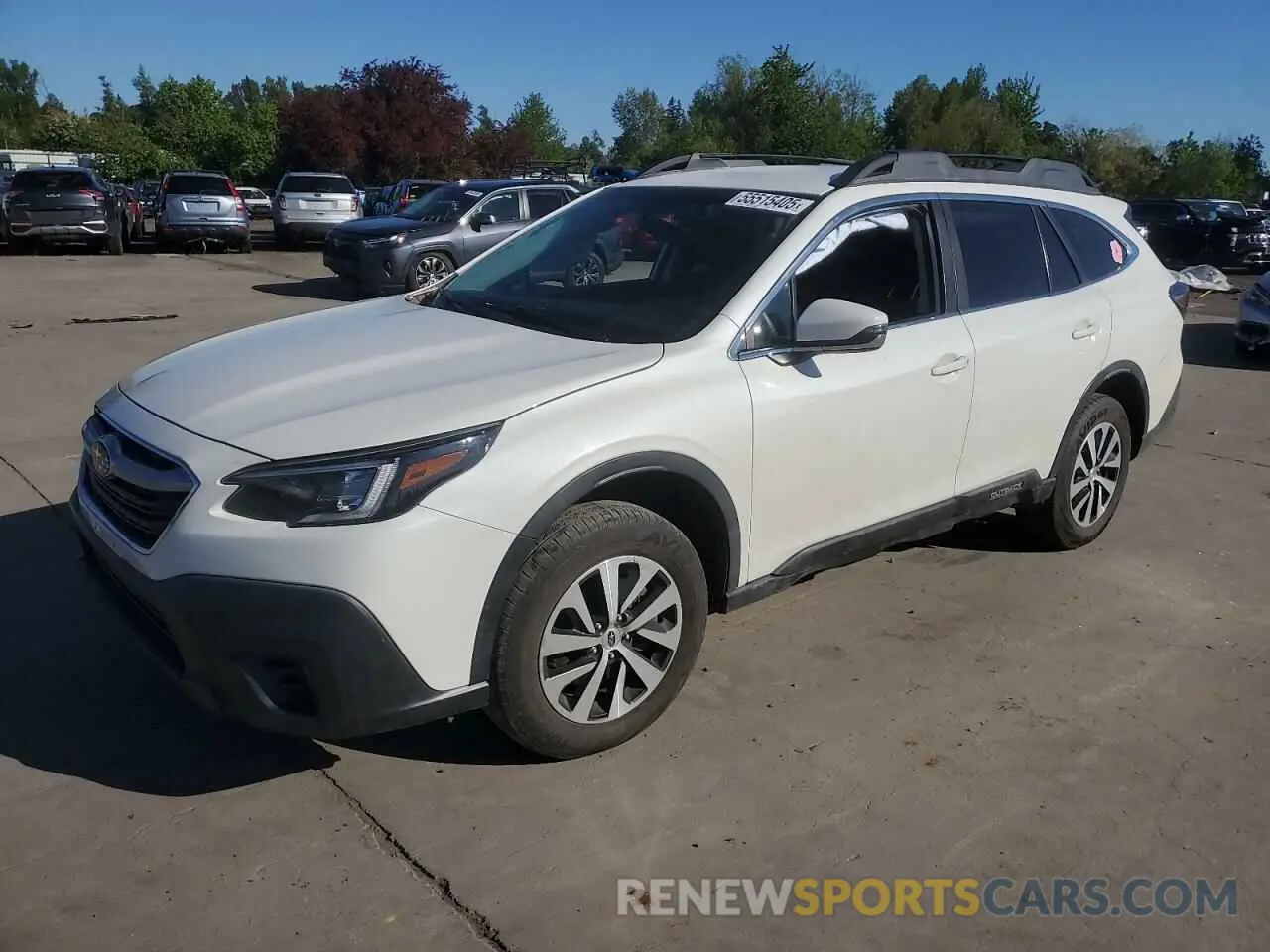 1 Фотография поврежденного автомобиля 4S4BTACCXL3126800 SUBARU OUTBACK 2020