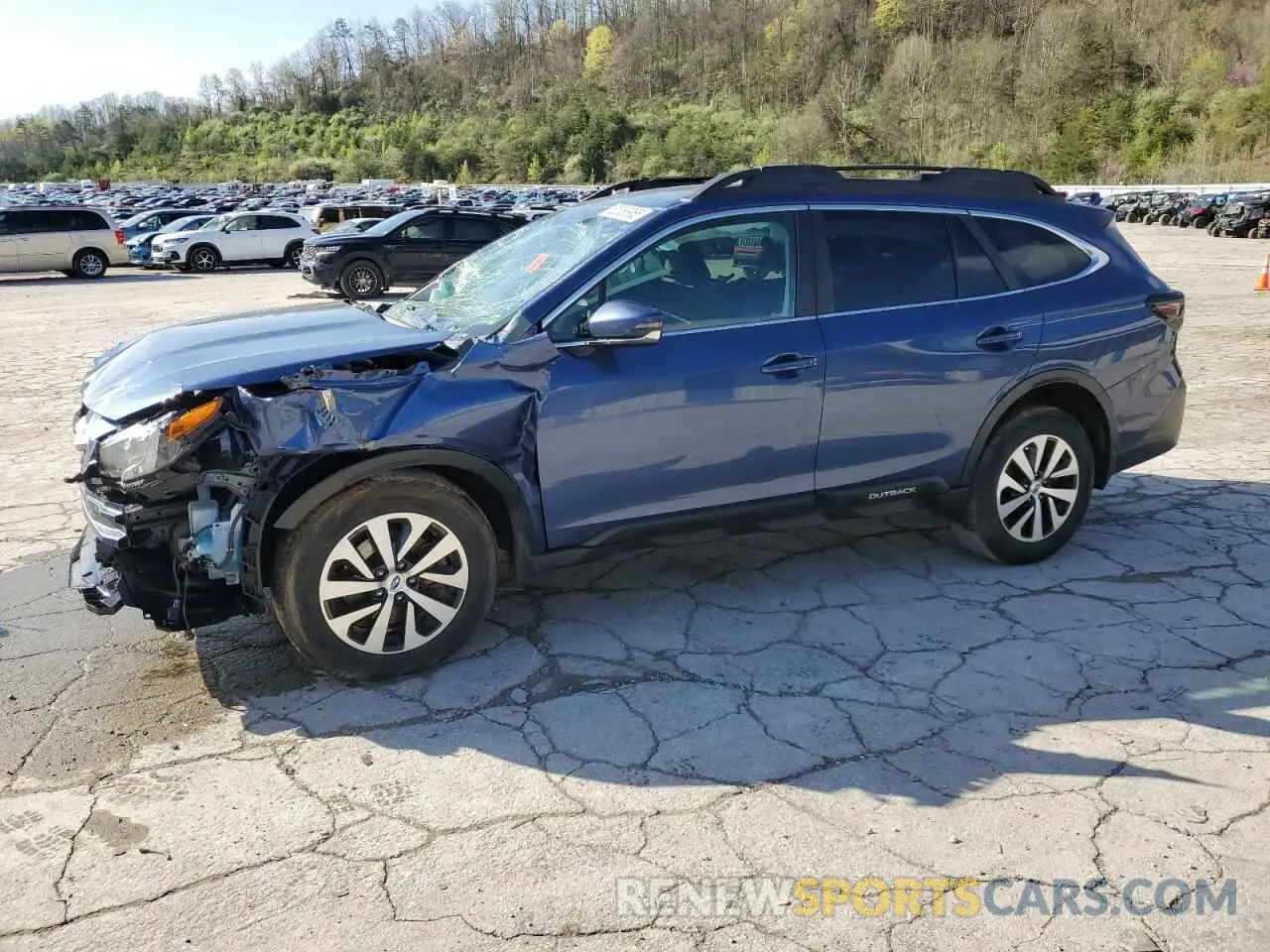 1 Фотография поврежденного автомобиля 4S4BTACCXL3248508 SUBARU OUTBACK 2020