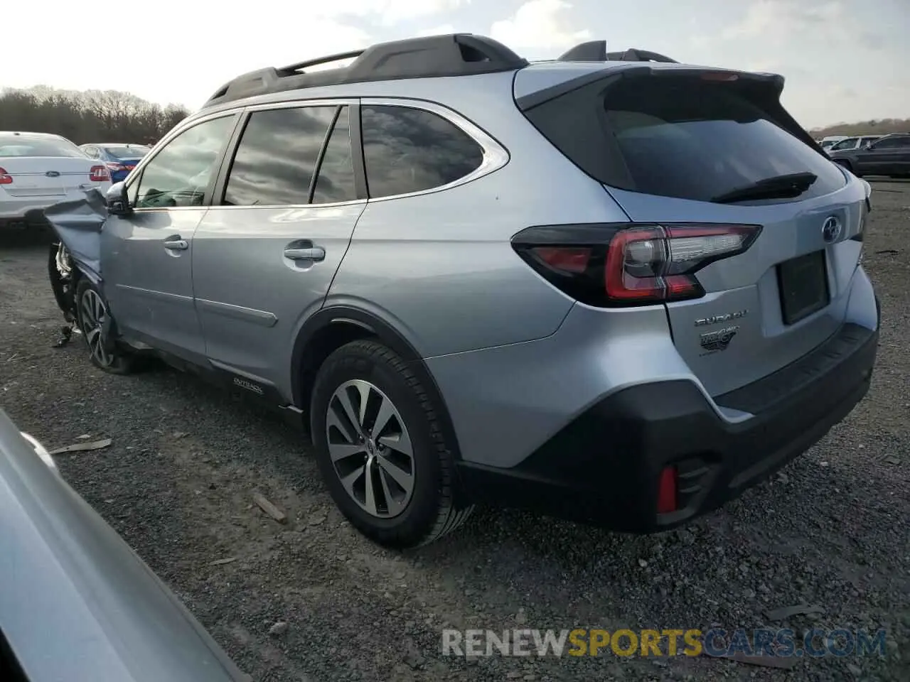 2 Photograph of a damaged car 4S4BTAEC0L3220844 SUBARU OUTBACK 2020