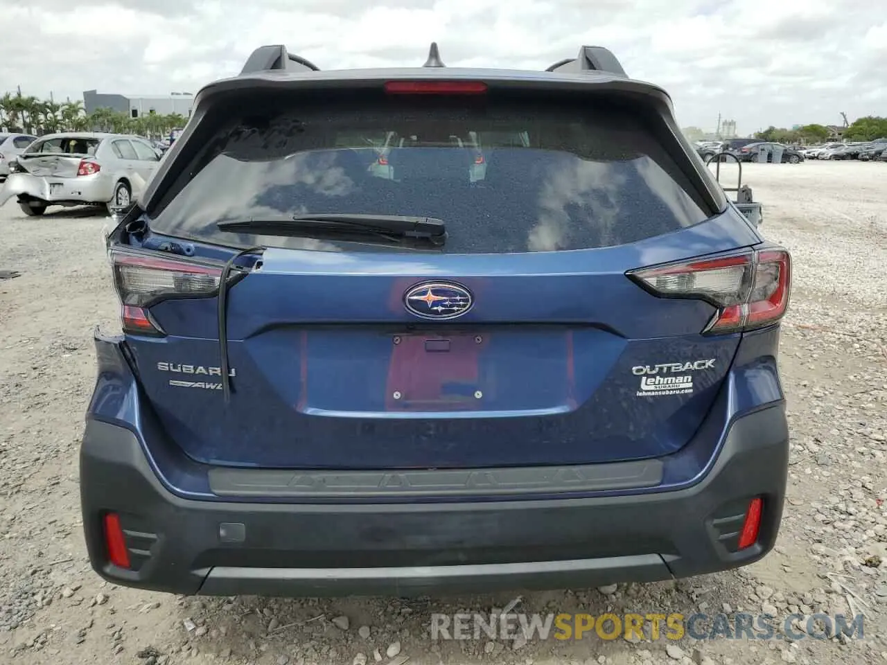 6 Photograph of a damaged car 4S4BTAEC2L3128666 SUBARU OUTBACK 2020