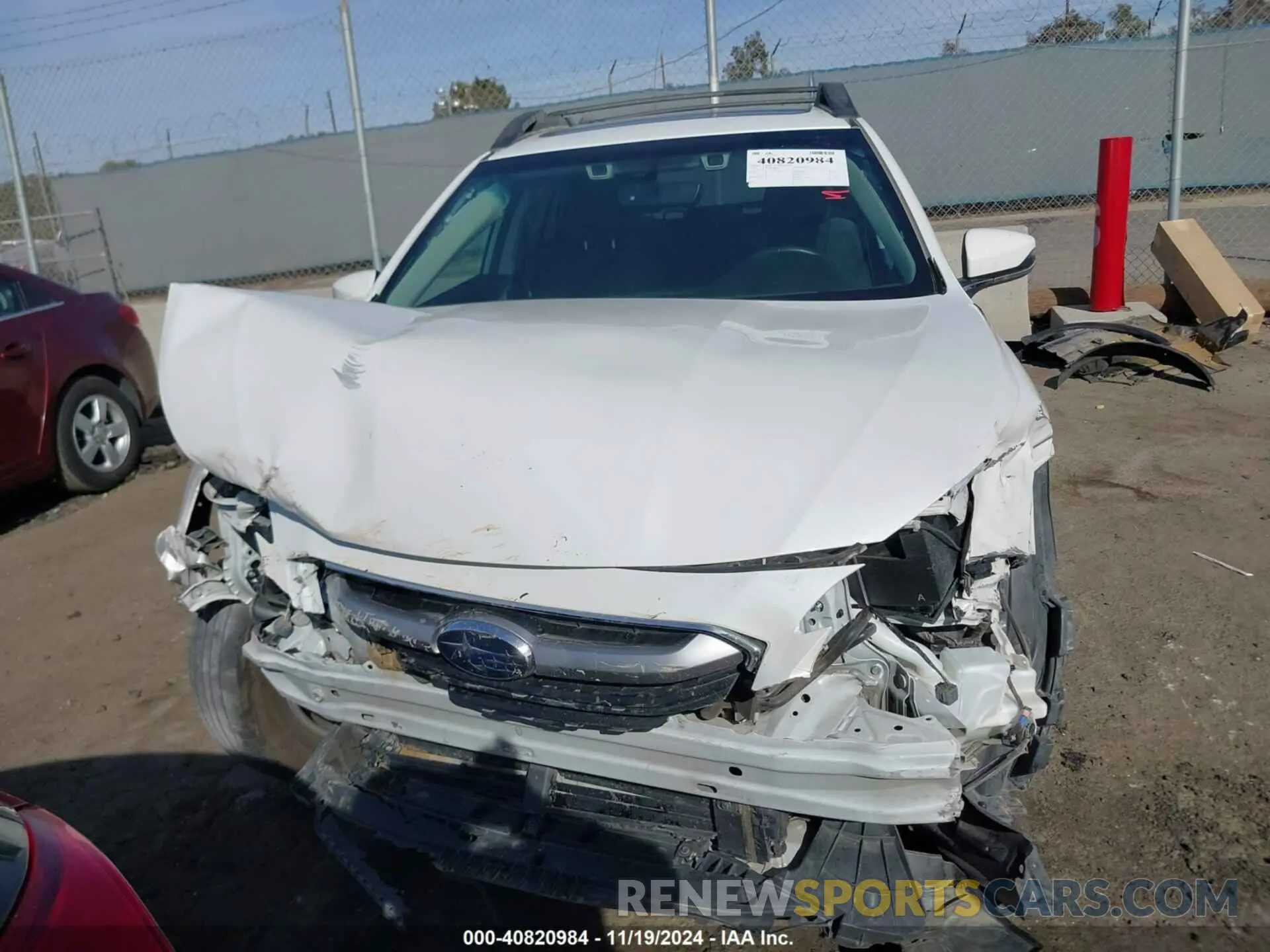 12 Photograph of a damaged car 4S4BTAEC4L3256374 SUBARU OUTBACK 2020