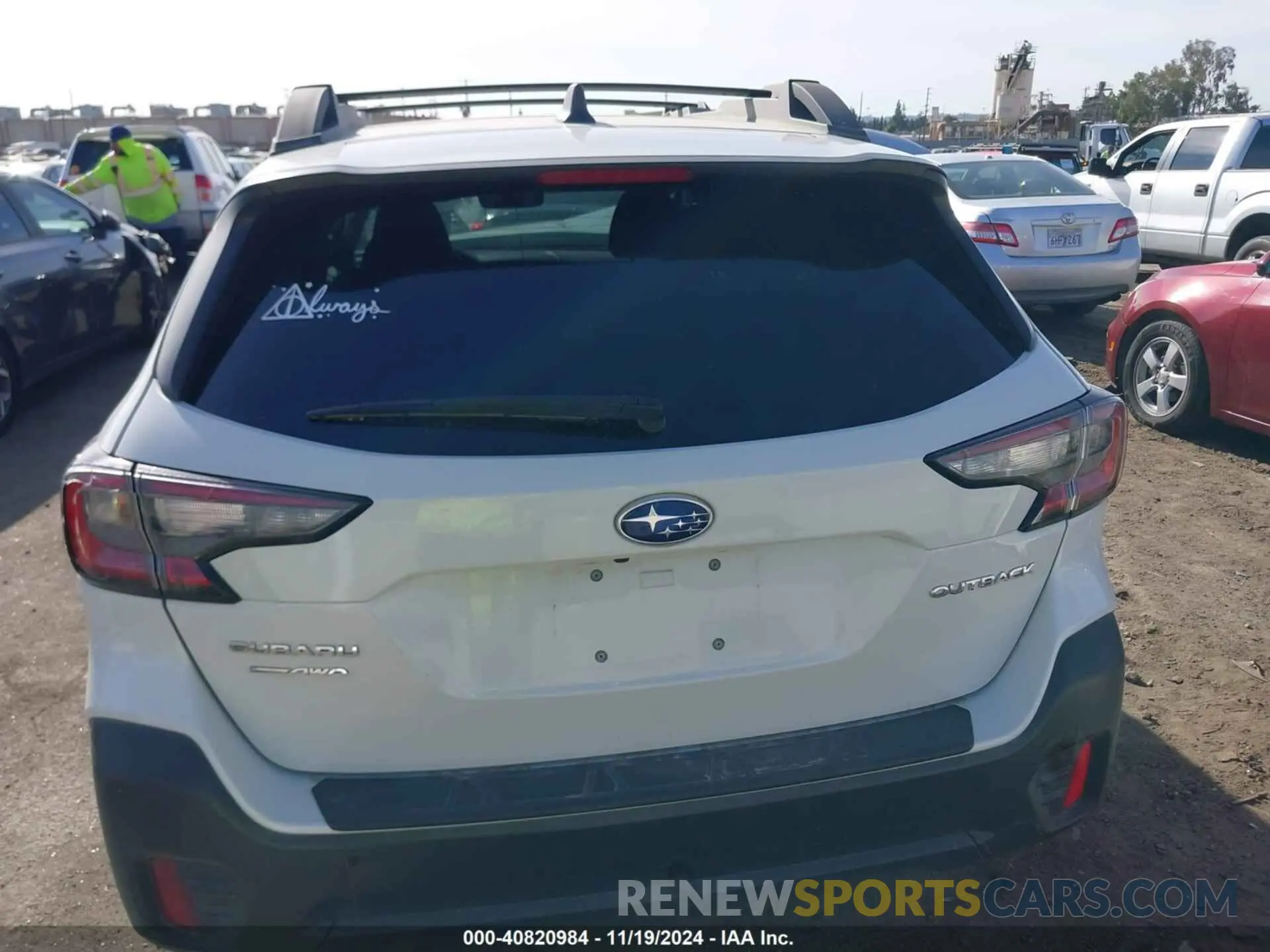 16 Photograph of a damaged car 4S4BTAEC4L3256374 SUBARU OUTBACK 2020