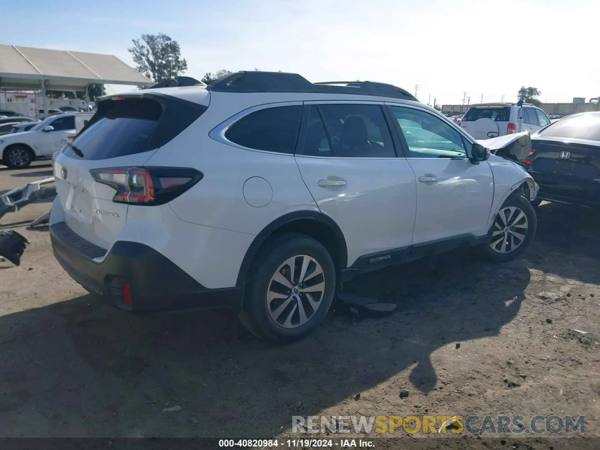 4 Photograph of a damaged car 4S4BTAEC4L3256374 SUBARU OUTBACK 2020