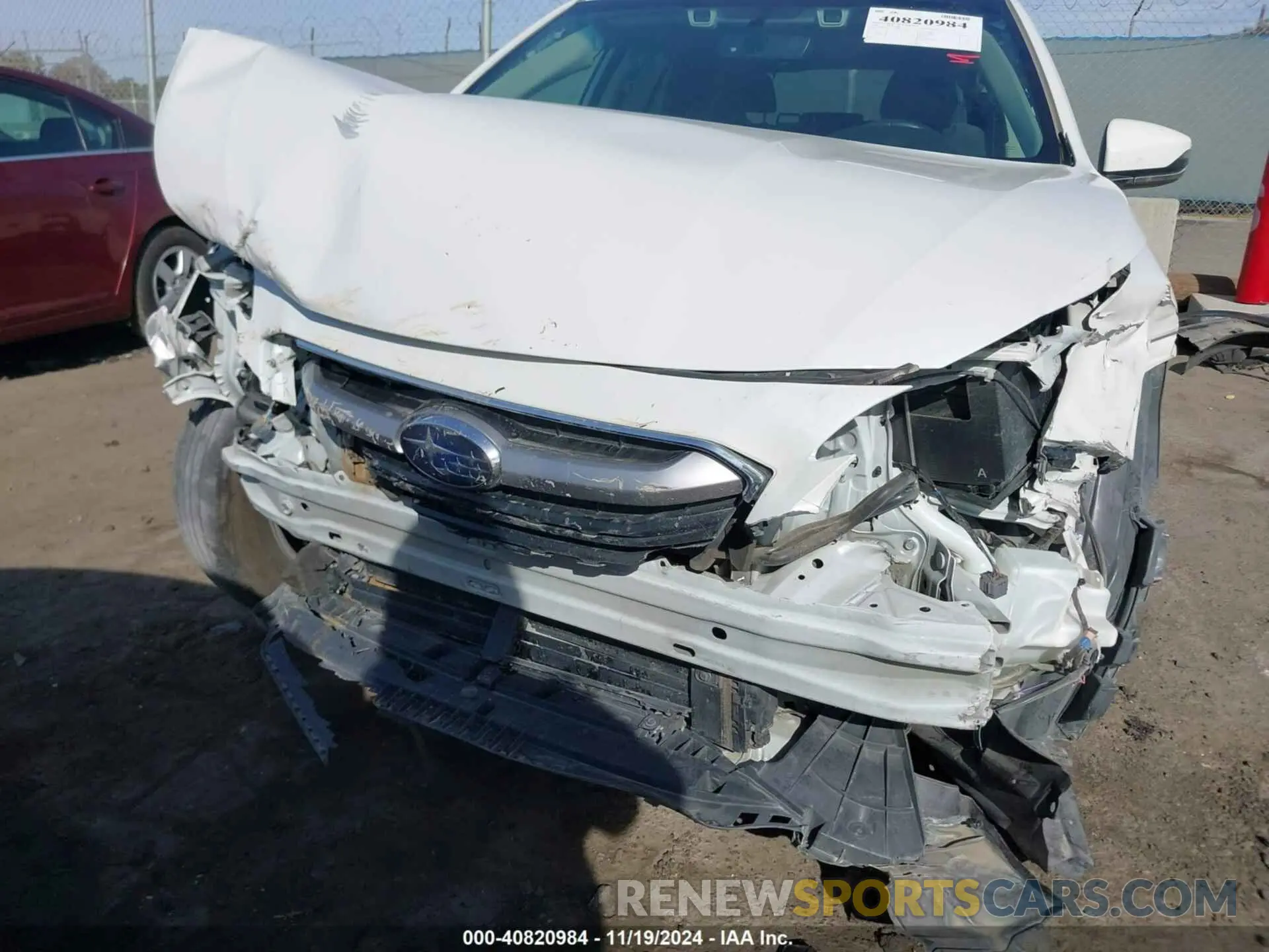 6 Photograph of a damaged car 4S4BTAEC4L3256374 SUBARU OUTBACK 2020