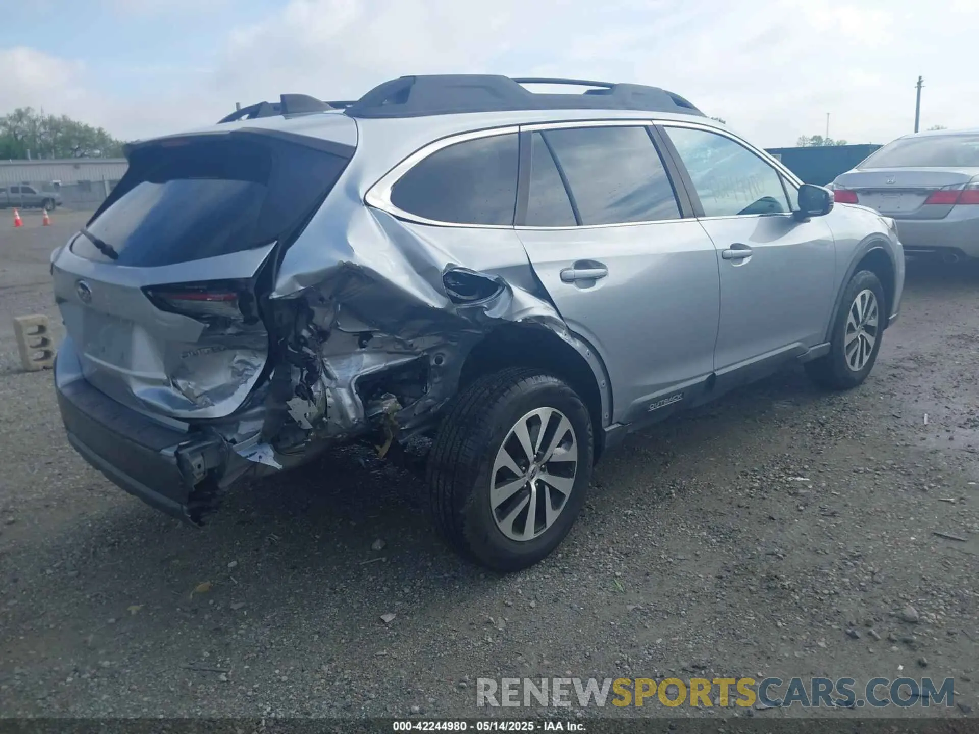 4 Фотография поврежденного автомобиля 4S4BTAEC6L3178275 SUBARU OUTBACK 2020