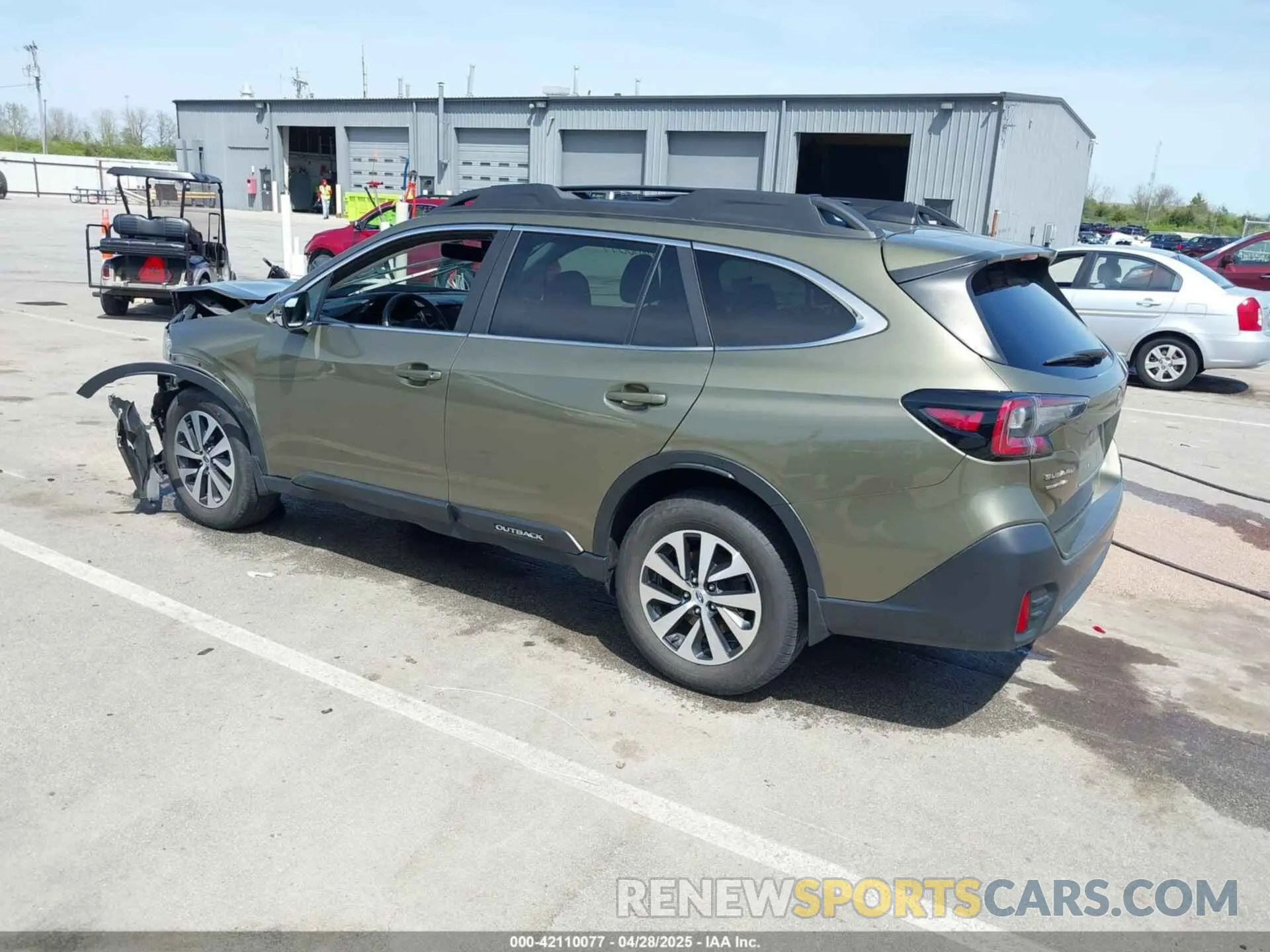 3 Photograph of a damaged car 4S4BTAEC6L3203661 SUBARU OUTBACK 2020