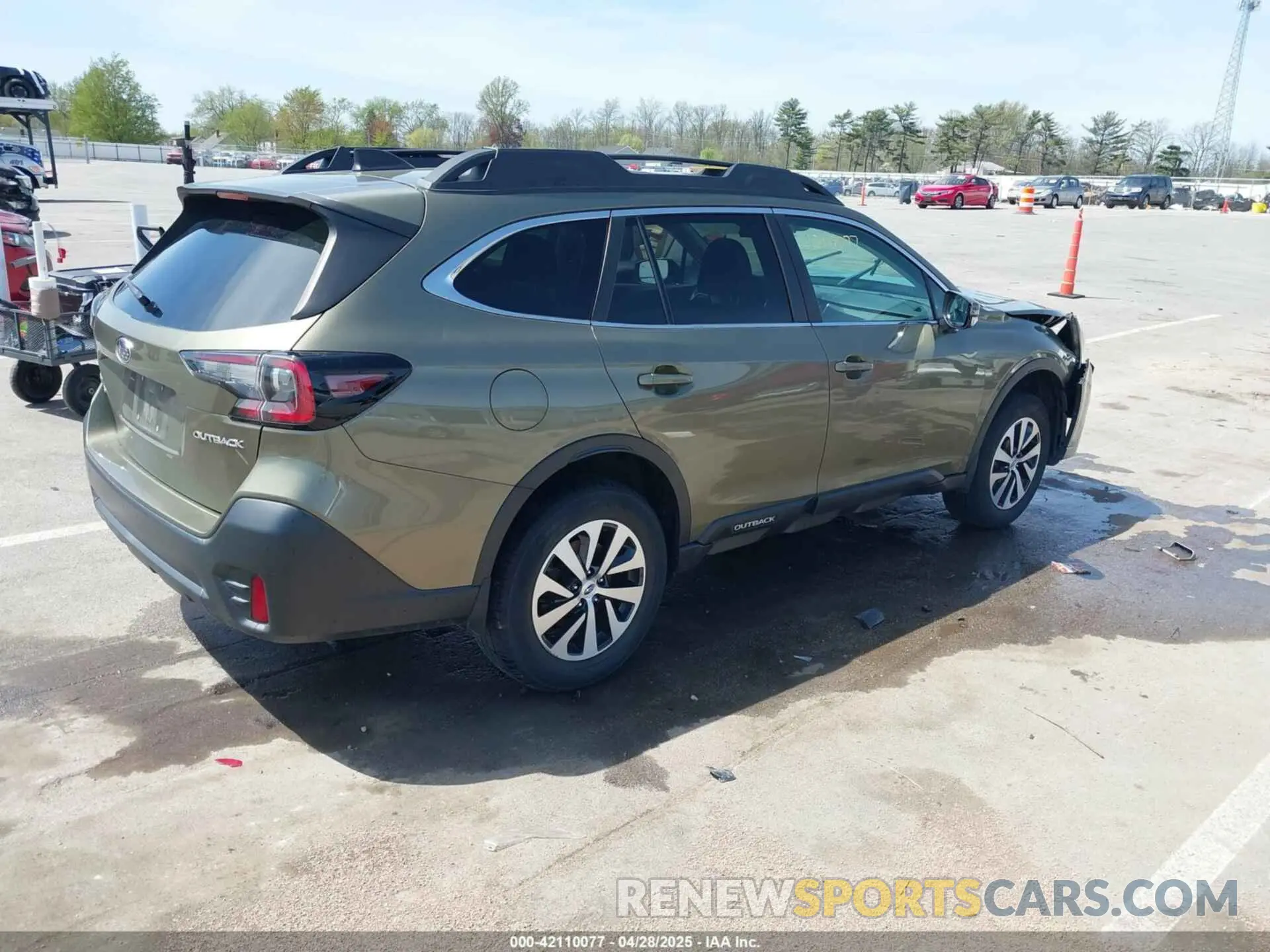 4 Photograph of a damaged car 4S4BTAEC6L3203661 SUBARU OUTBACK 2020