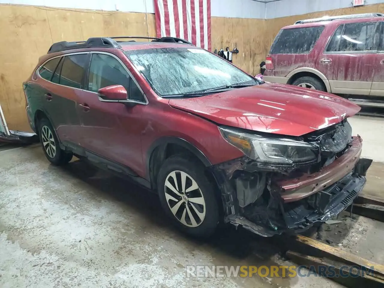 4 Photograph of a damaged car 4S4BTAEC8L3207338 SUBARU OUTBACK 2020
