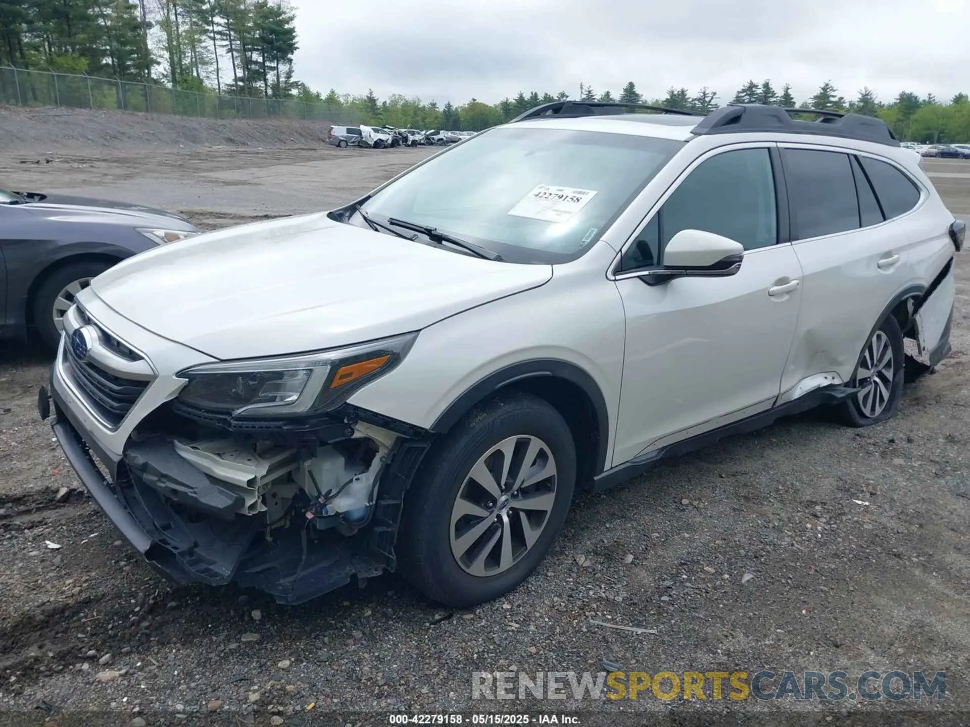 2 Фотография поврежденного автомобиля 4S4BTAEC9L3109130 SUBARU OUTBACK 2020