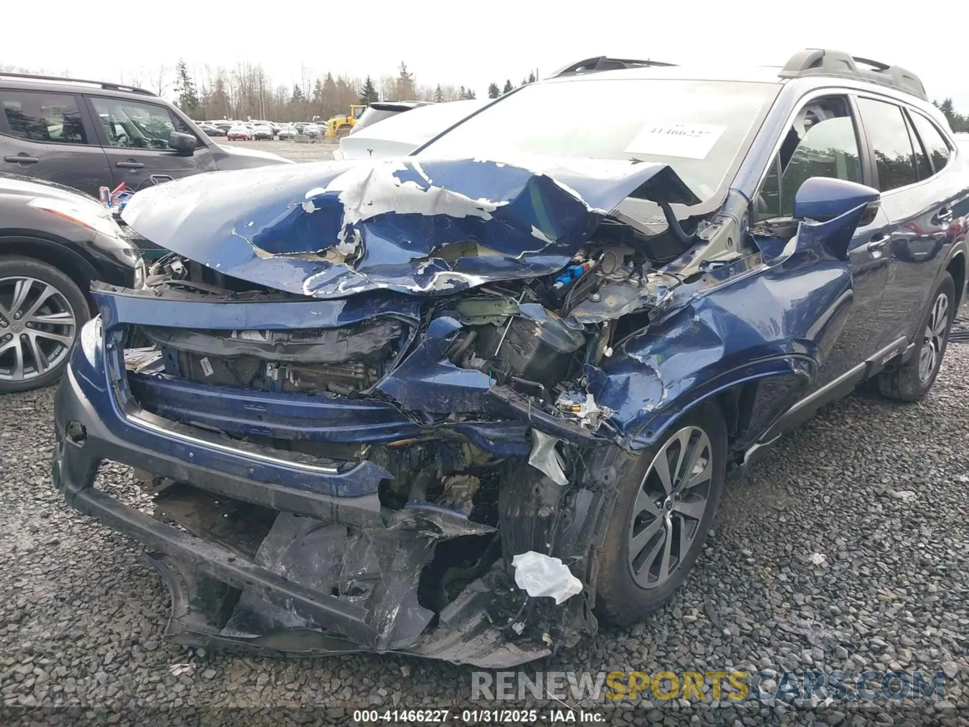 6 Фотография поврежденного автомобиля 4S4BTAECXL3177582 SUBARU OUTBACK 2020