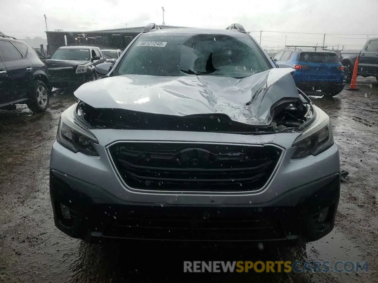 5 Photograph of a damaged car 4S4BTAECXL3217319 SUBARU OUTBACK 2020
