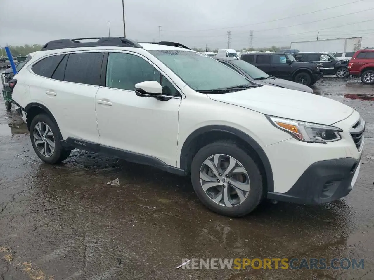 4 Photograph of a damaged car 4S4BTALC1L3190644 SUBARU OUTBACK 2020