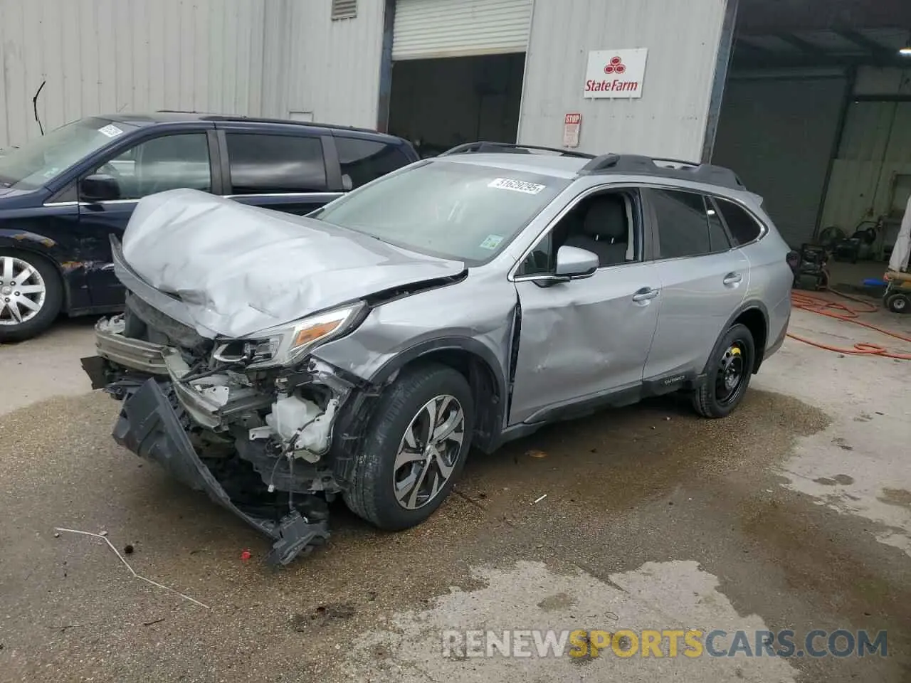 1 Фотография поврежденного автомобиля 4S4BTALC2L3225126 SUBARU OUTBACK 2020