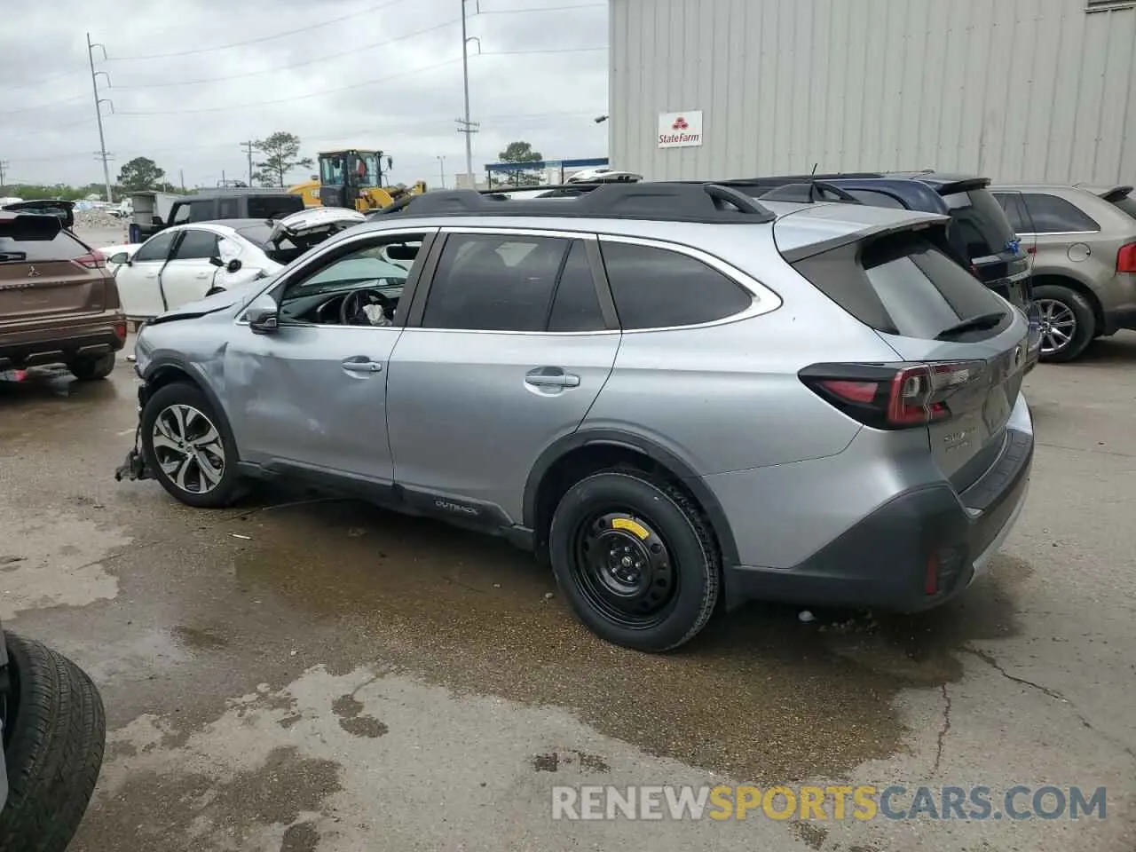 2 Фотография поврежденного автомобиля 4S4BTALC2L3225126 SUBARU OUTBACK 2020
