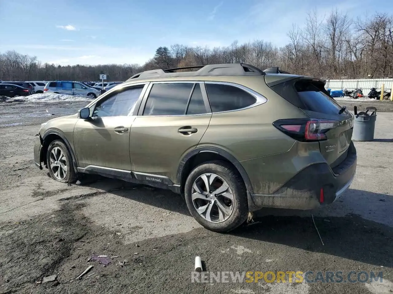 2 Фотография поврежденного автомобиля 4S4BTANC1L3175770 SUBARU OUTBACK 2020