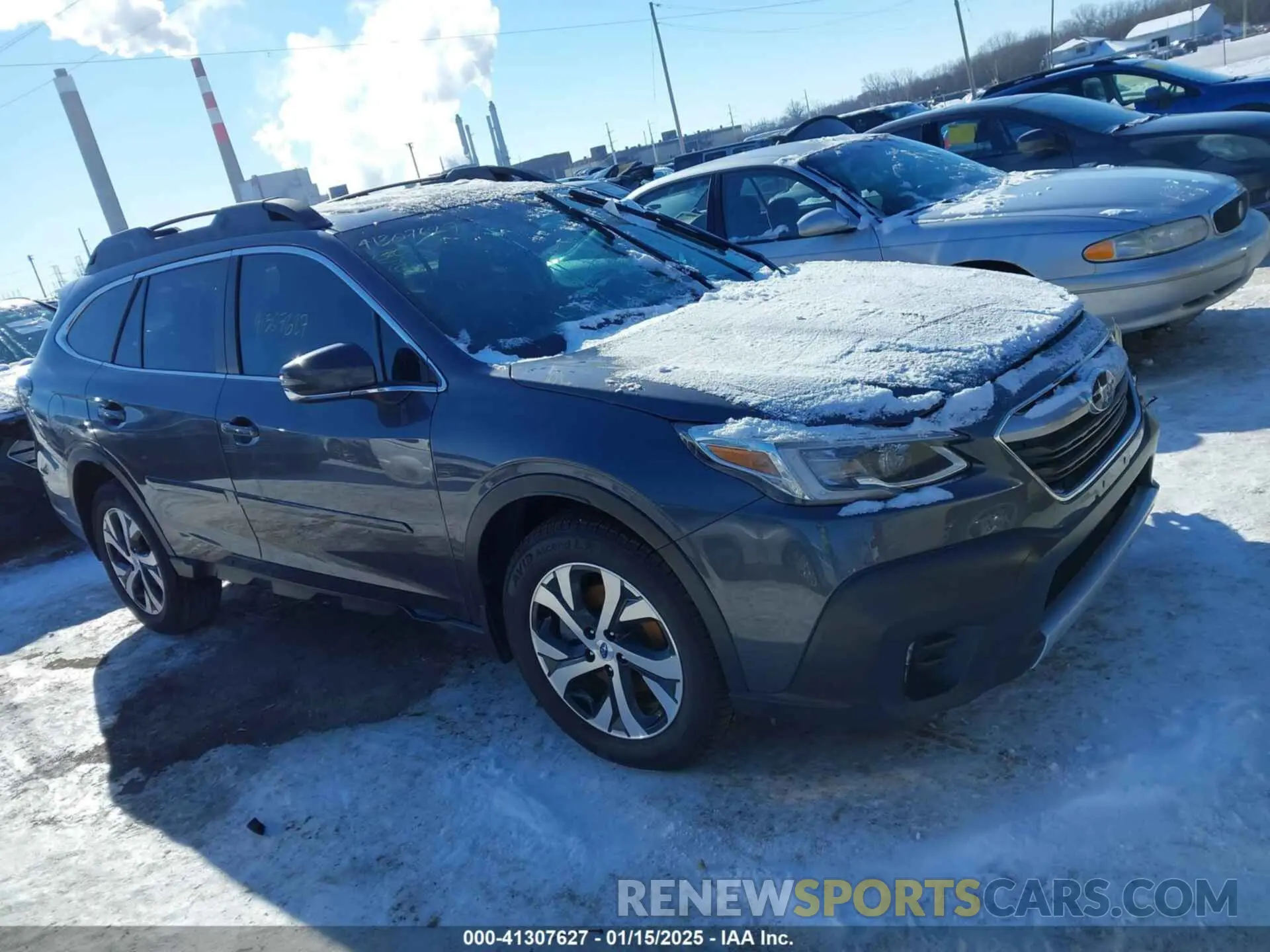 1 Photograph of a damaged car 4S4BTANC1L3260155 SUBARU OUTBACK 2020