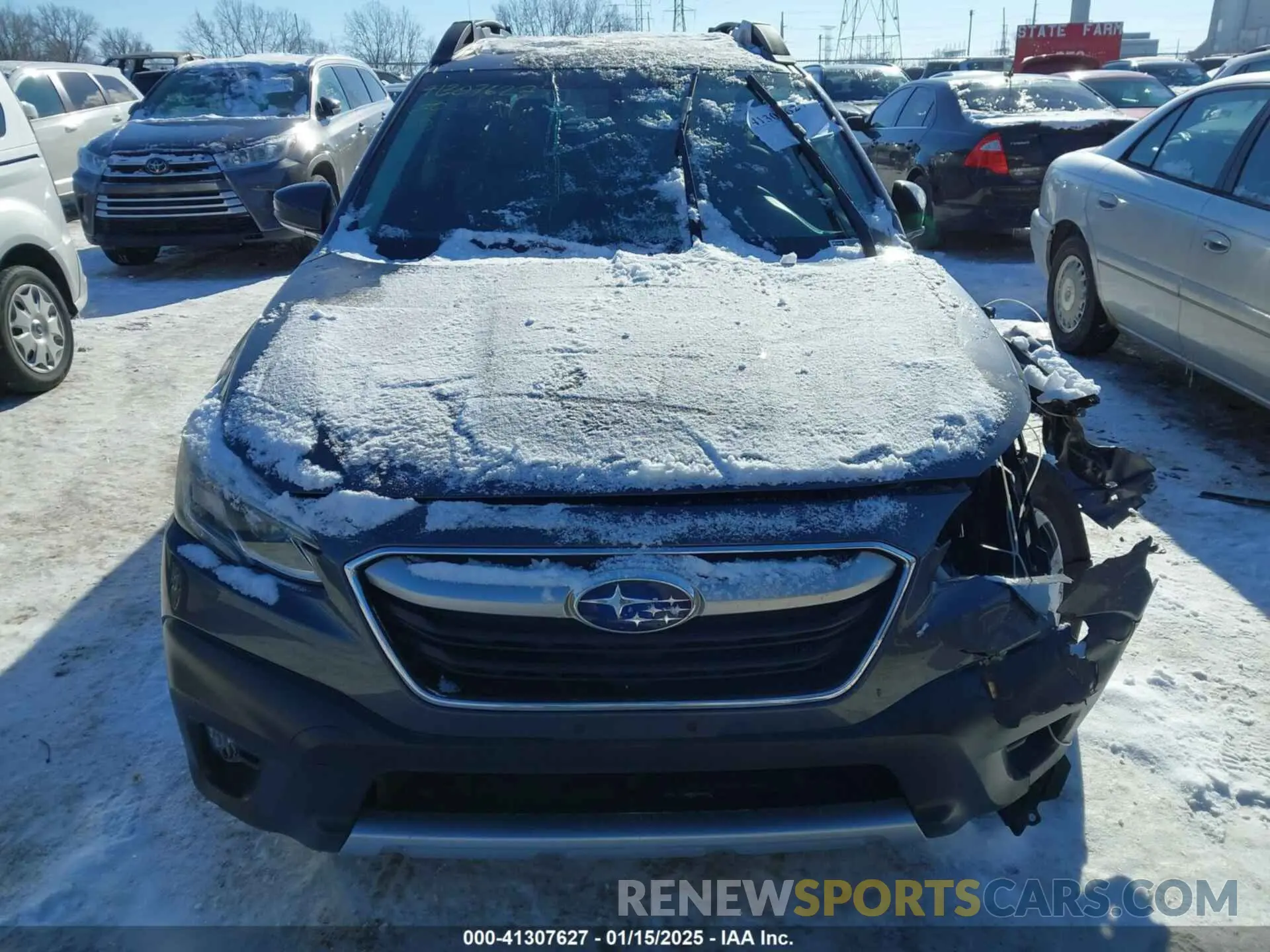 12 Photograph of a damaged car 4S4BTANC1L3260155 SUBARU OUTBACK 2020