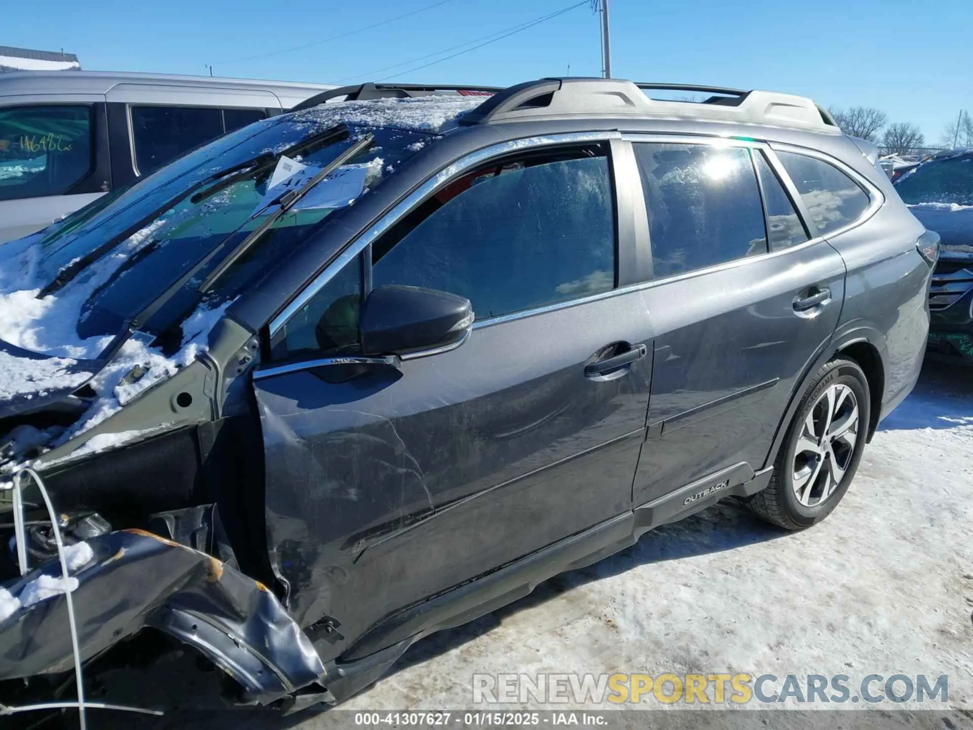 14 Photograph of a damaged car 4S4BTANC1L3260155 SUBARU OUTBACK 2020