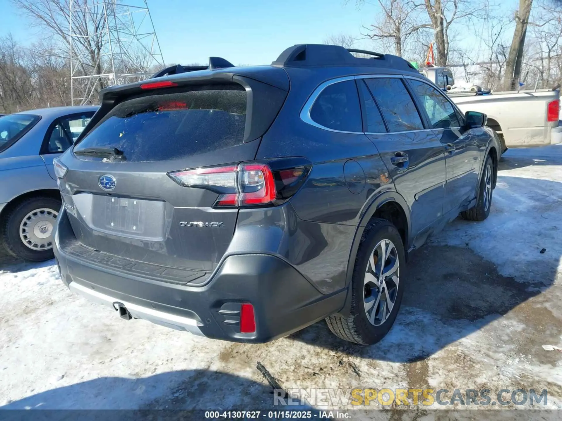 4 Photograph of a damaged car 4S4BTANC1L3260155 SUBARU OUTBACK 2020