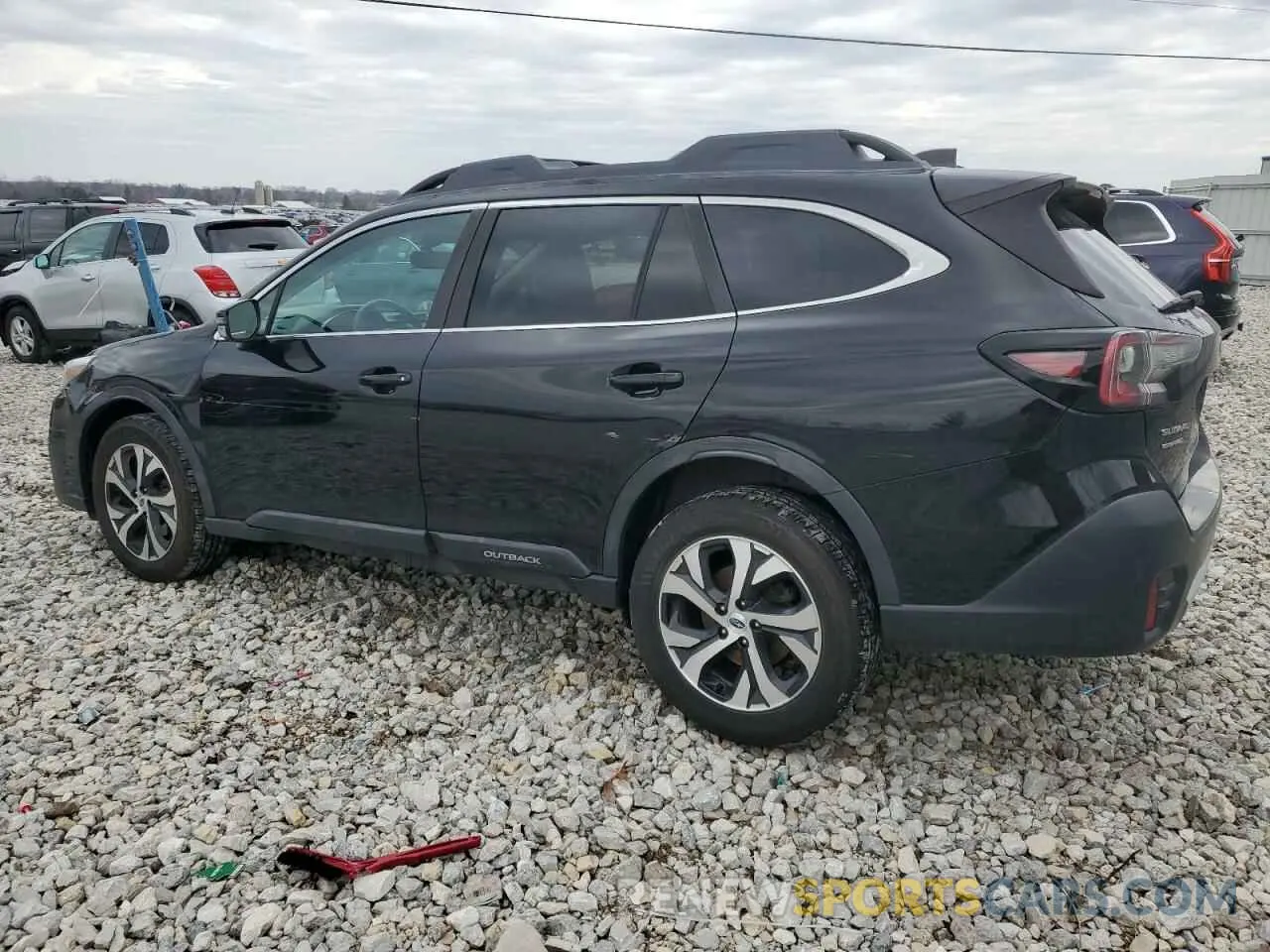 2 Photograph of a damaged car 4S4BTANC2L3142969 SUBARU OUTBACK 2020