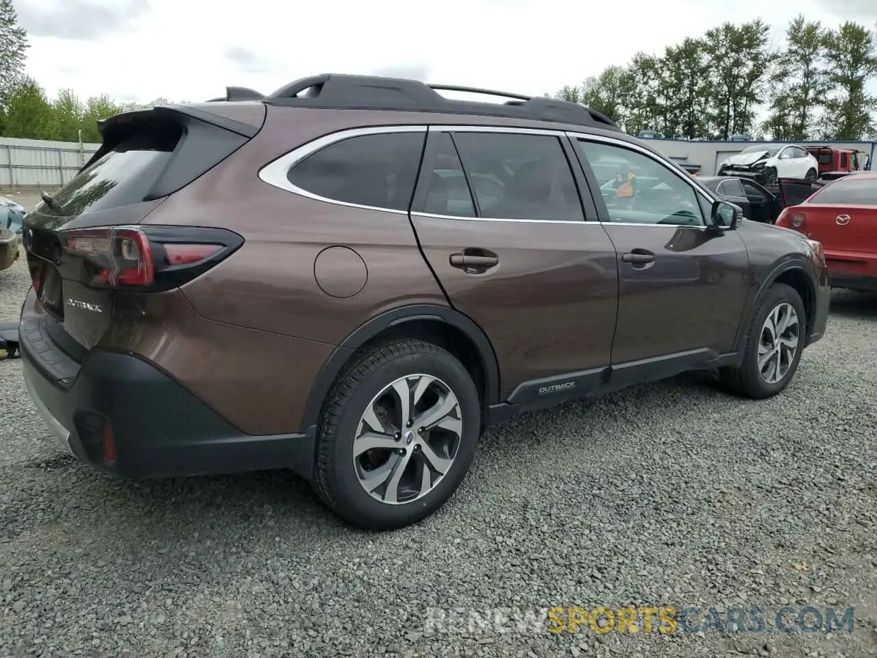 3 Photograph of a damaged car 4S4BTANC2L3262478 SUBARU OUTBACK 2020