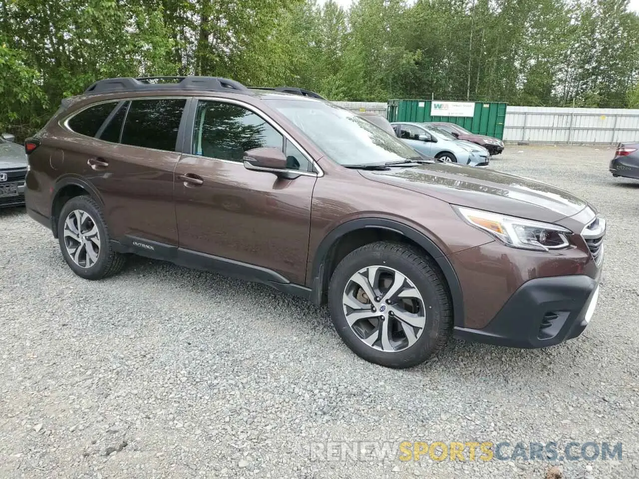 4 Photograph of a damaged car 4S4BTANC2L3262478 SUBARU OUTBACK 2020