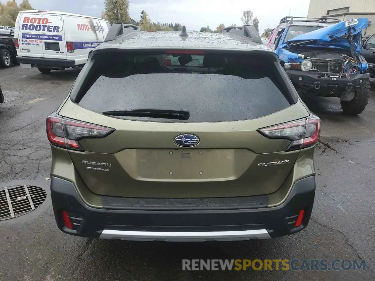 6 Photograph of a damaged car 4S4BTANC3L3105347 SUBARU OUTBACK 2020