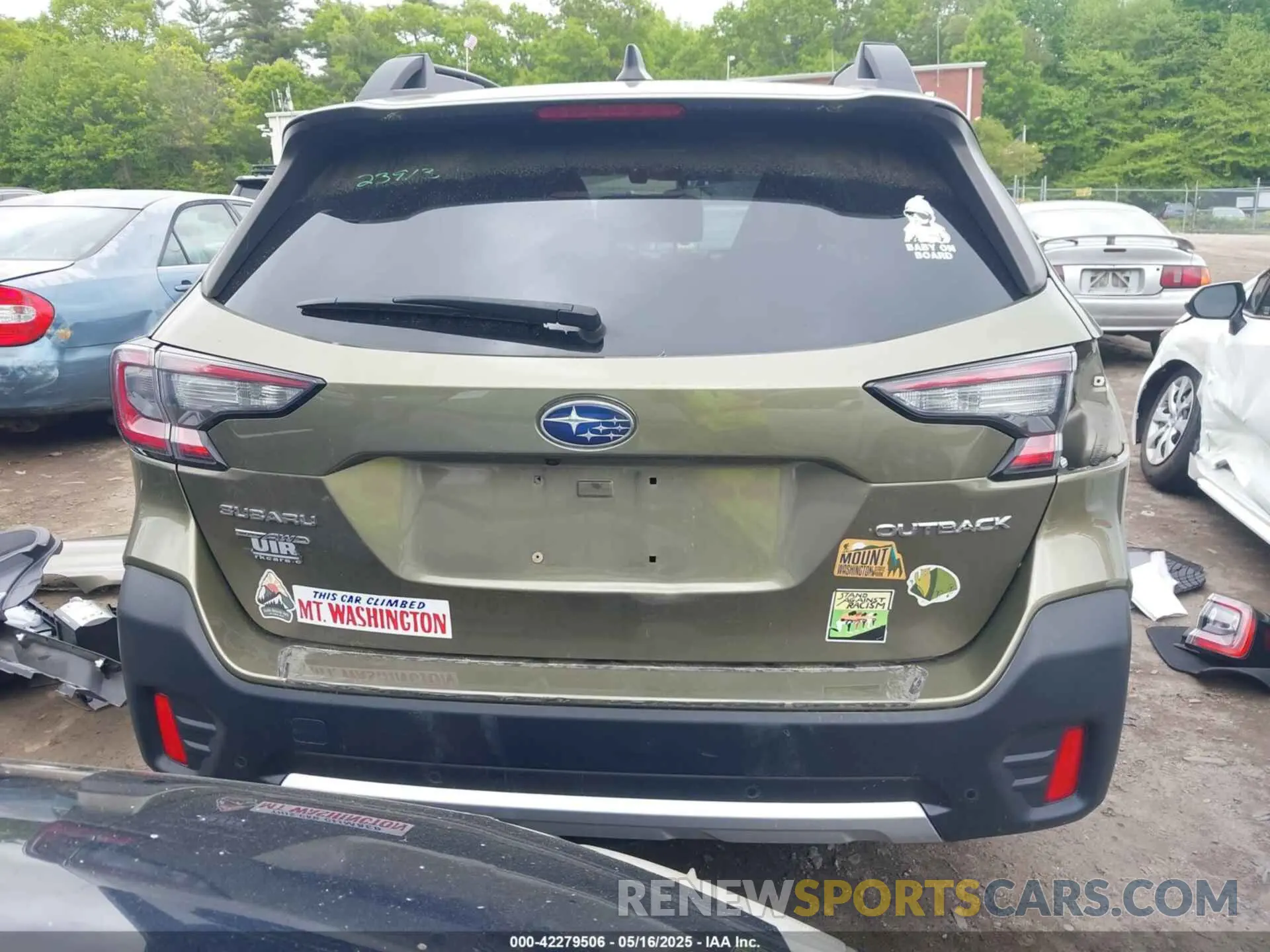 17 Photograph of a damaged car 4S4BTANC3L3106630 SUBARU OUTBACK 2020