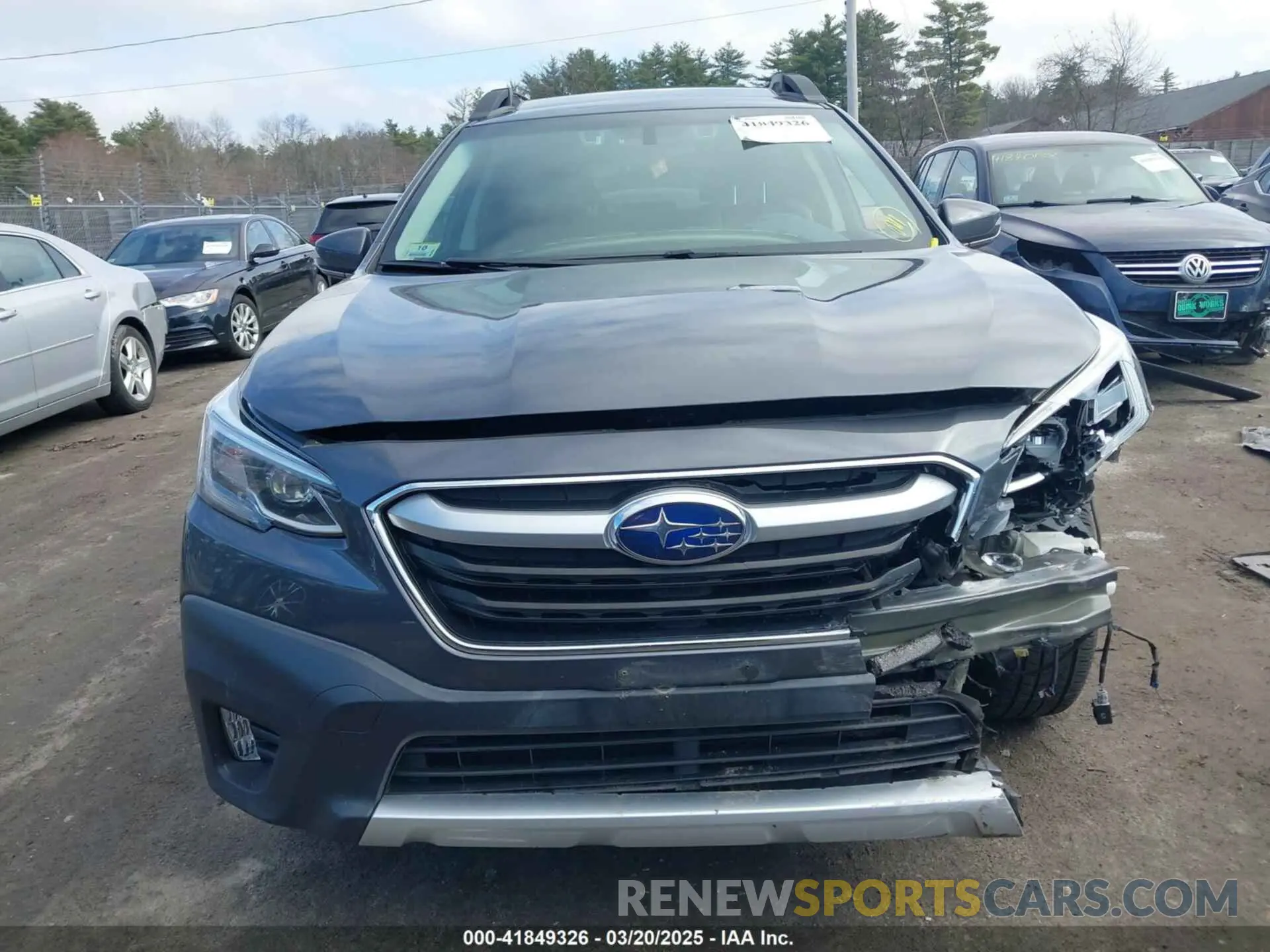 12 Photograph of a damaged car 4S4BTANC4L3105308 SUBARU OUTBACK 2020