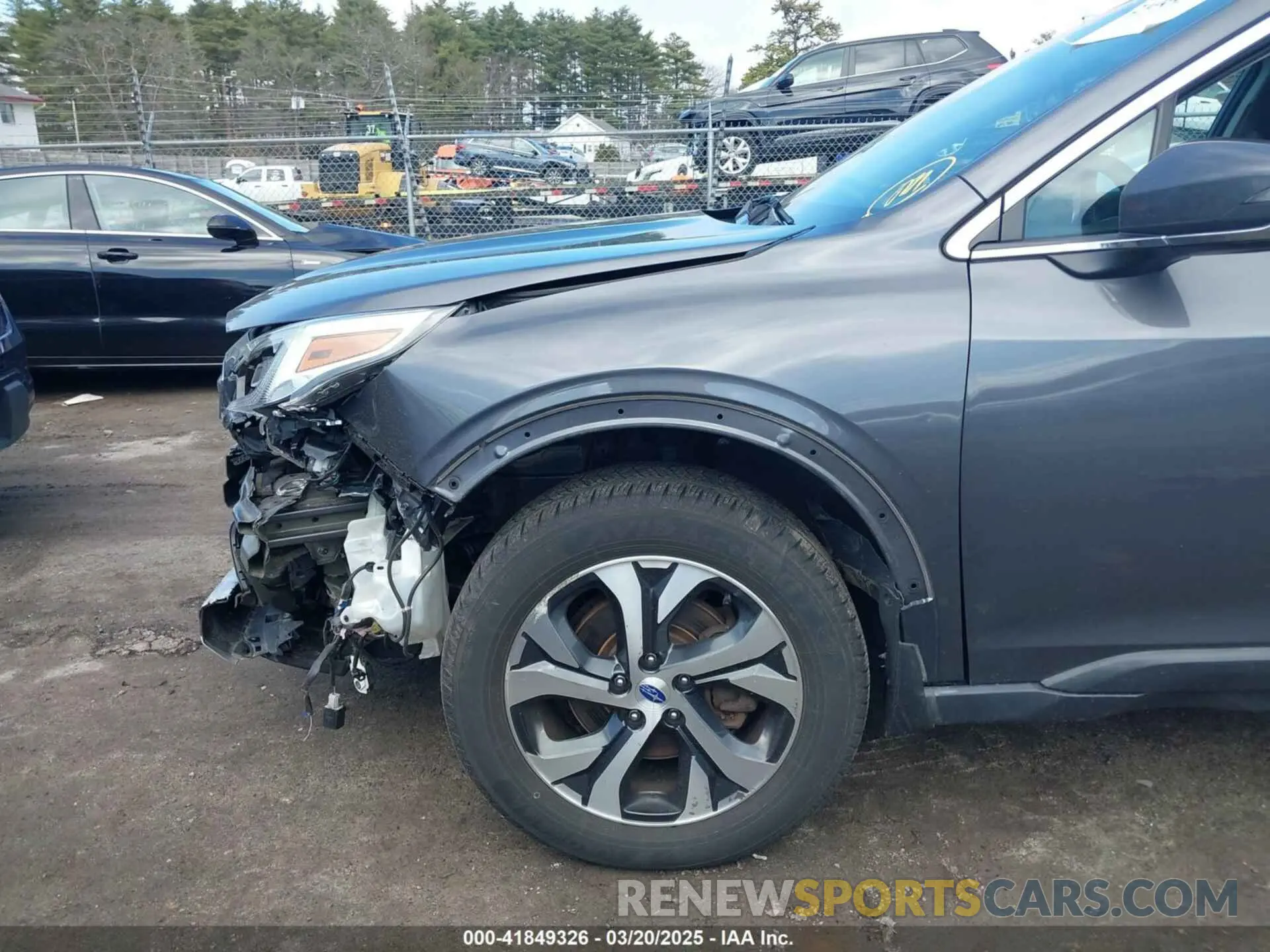 17 Photograph of a damaged car 4S4BTANC4L3105308 SUBARU OUTBACK 2020
