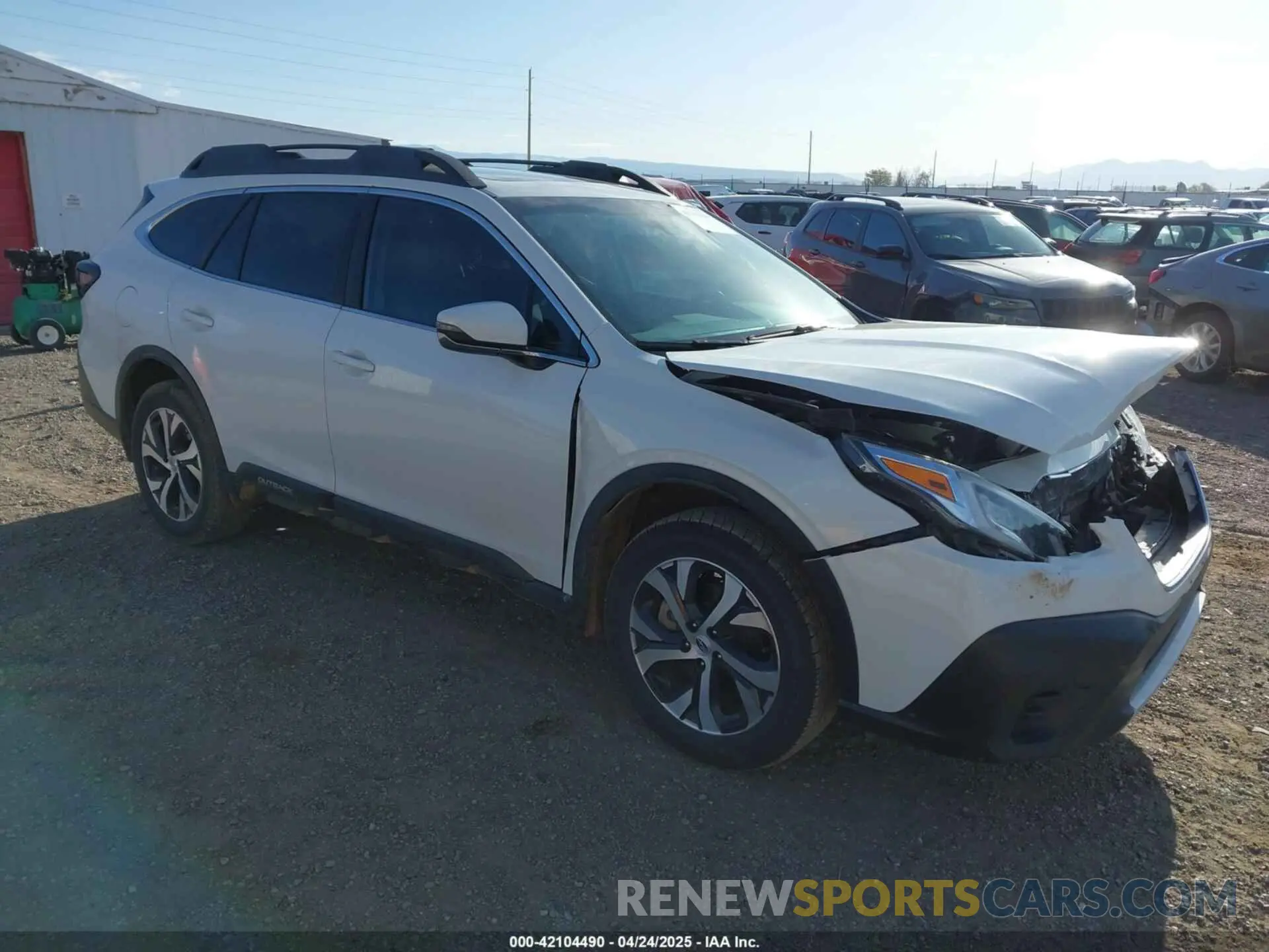 1 Фотография поврежденного автомобиля 4S4BTANC4L3234990 SUBARU OUTBACK 2020