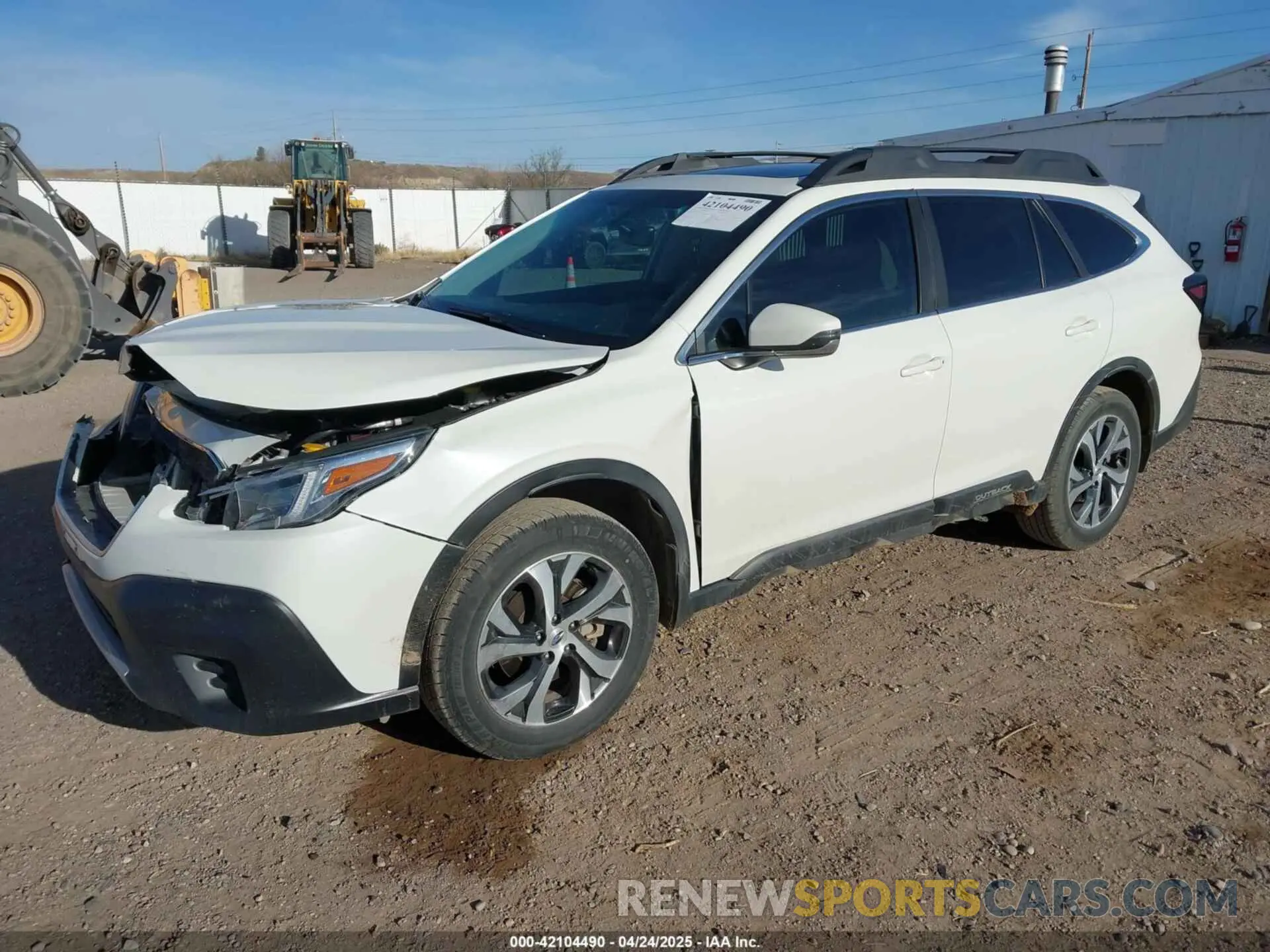 2 Фотография поврежденного автомобиля 4S4BTANC4L3234990 SUBARU OUTBACK 2020