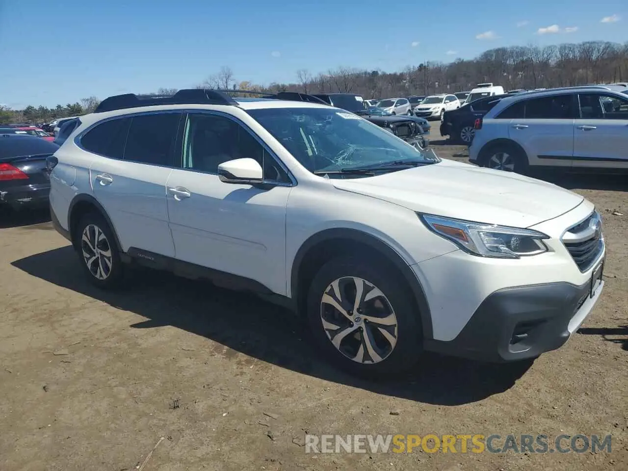 4 Photograph of a damaged car 4S4BTANC4L3254429 SUBARU OUTBACK 2020