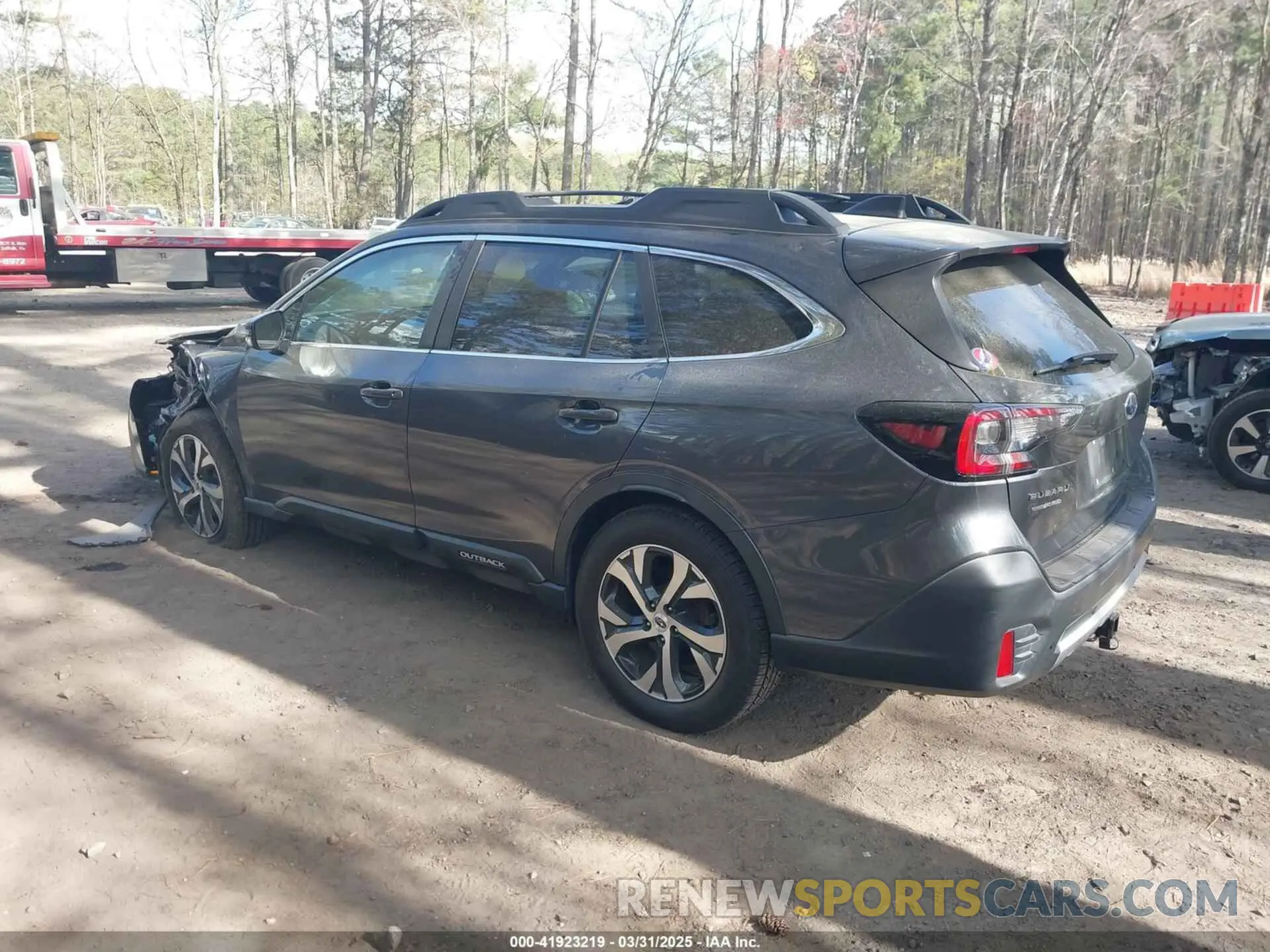 3 Photograph of a damaged car 4S4BTANC4L3269402 SUBARU OUTBACK 2020