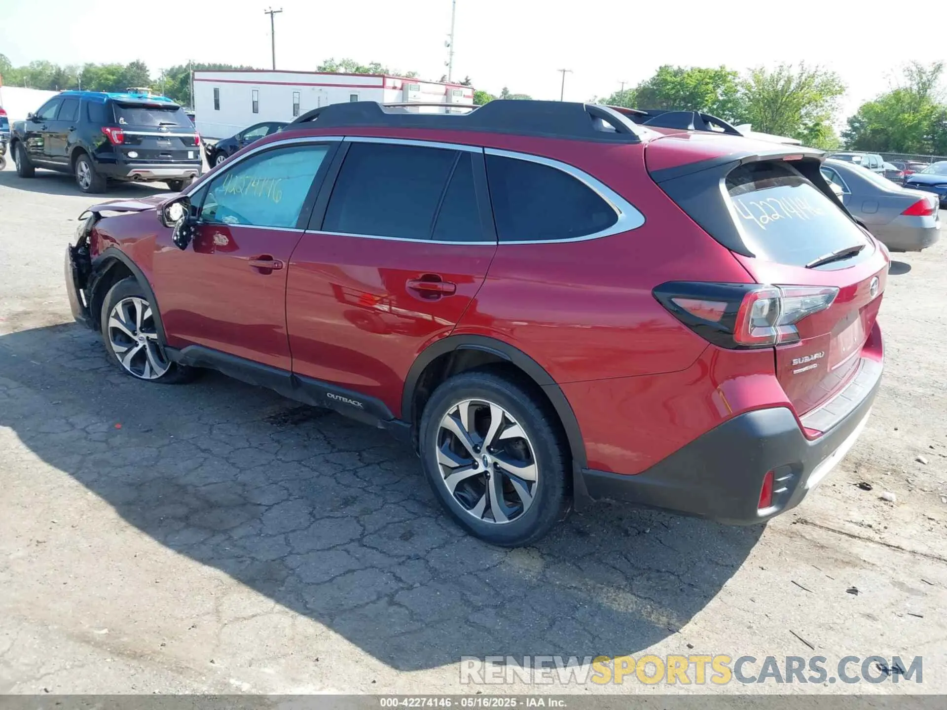 3 Photograph of a damaged car 4S4BTANC6L3140660 SUBARU OUTBACK 2020