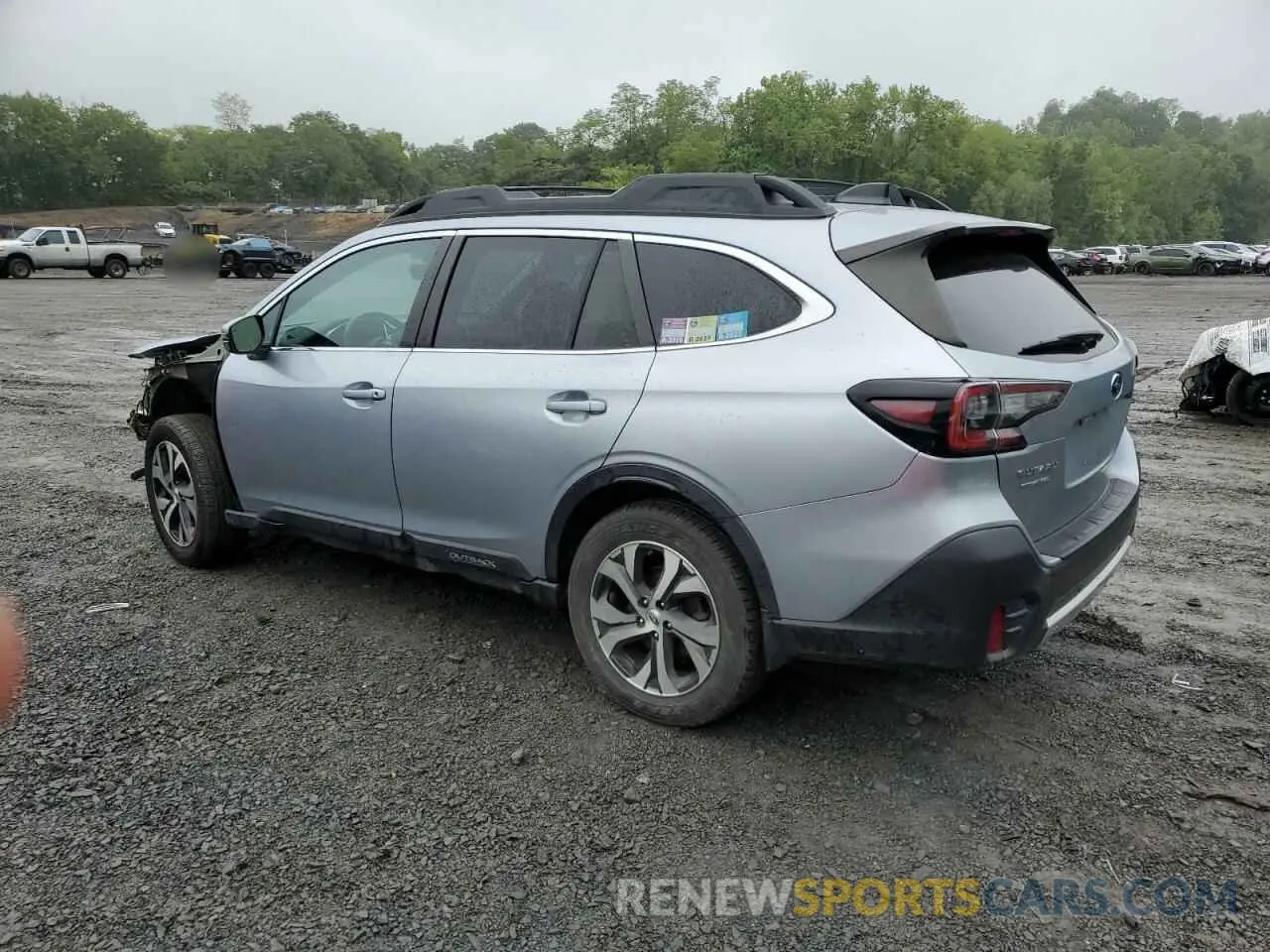 2 Фотография поврежденного автомобиля 4S4BTANC7L3163669 SUBARU OUTBACK 2020